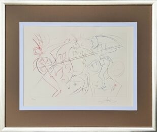 The raven and the fox by Salvador Dalí at Epicentrum Art Gallery