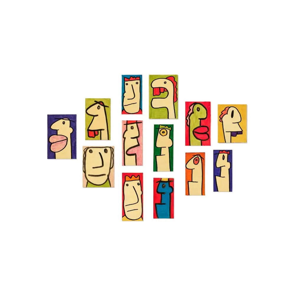 Thierry Noir, Sans titre (1988) by Thierry Noir
