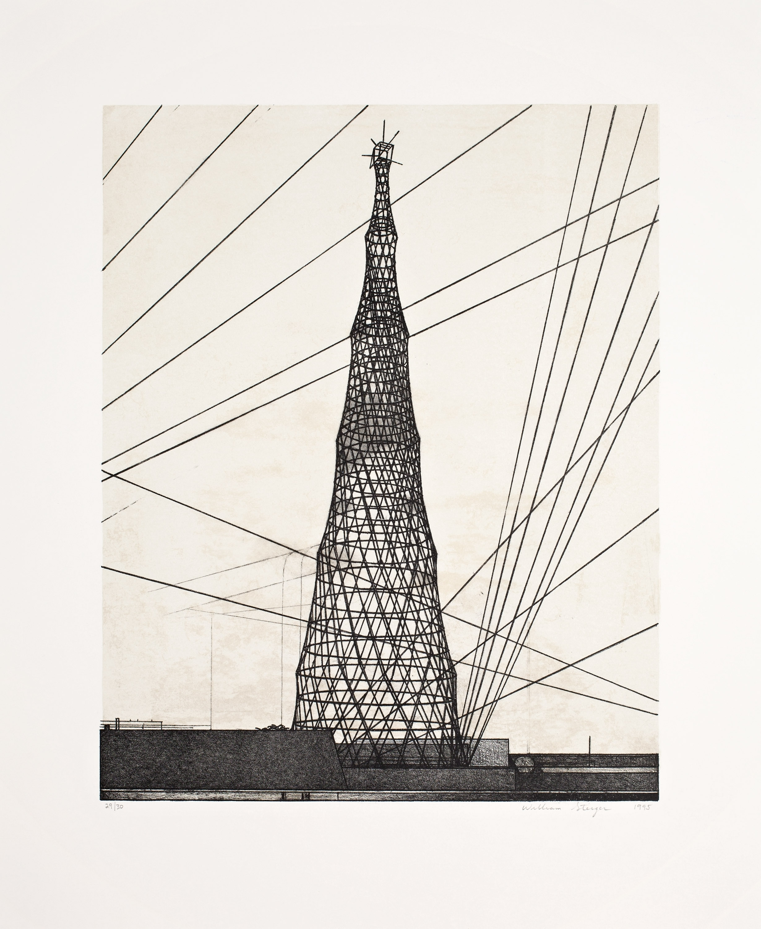 Transmission Tower by William Steiger