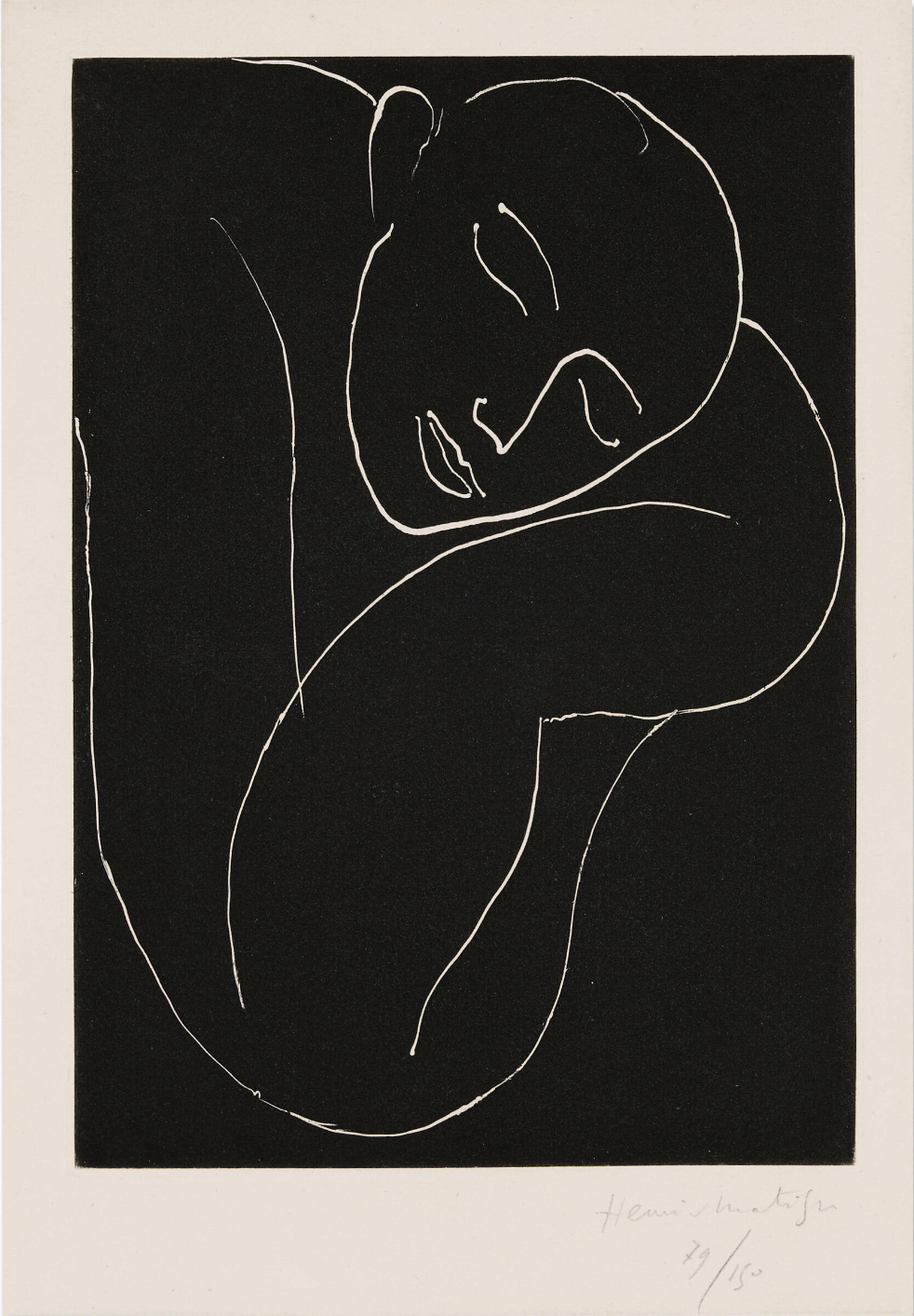 The Sleeping Man by Henri Matisse