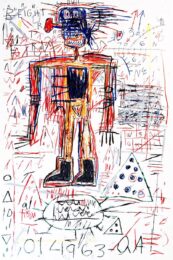 Untitled II from The Figures Portfolio by Jean-Michel Basquiat at Hamilton-Selway Fine Art