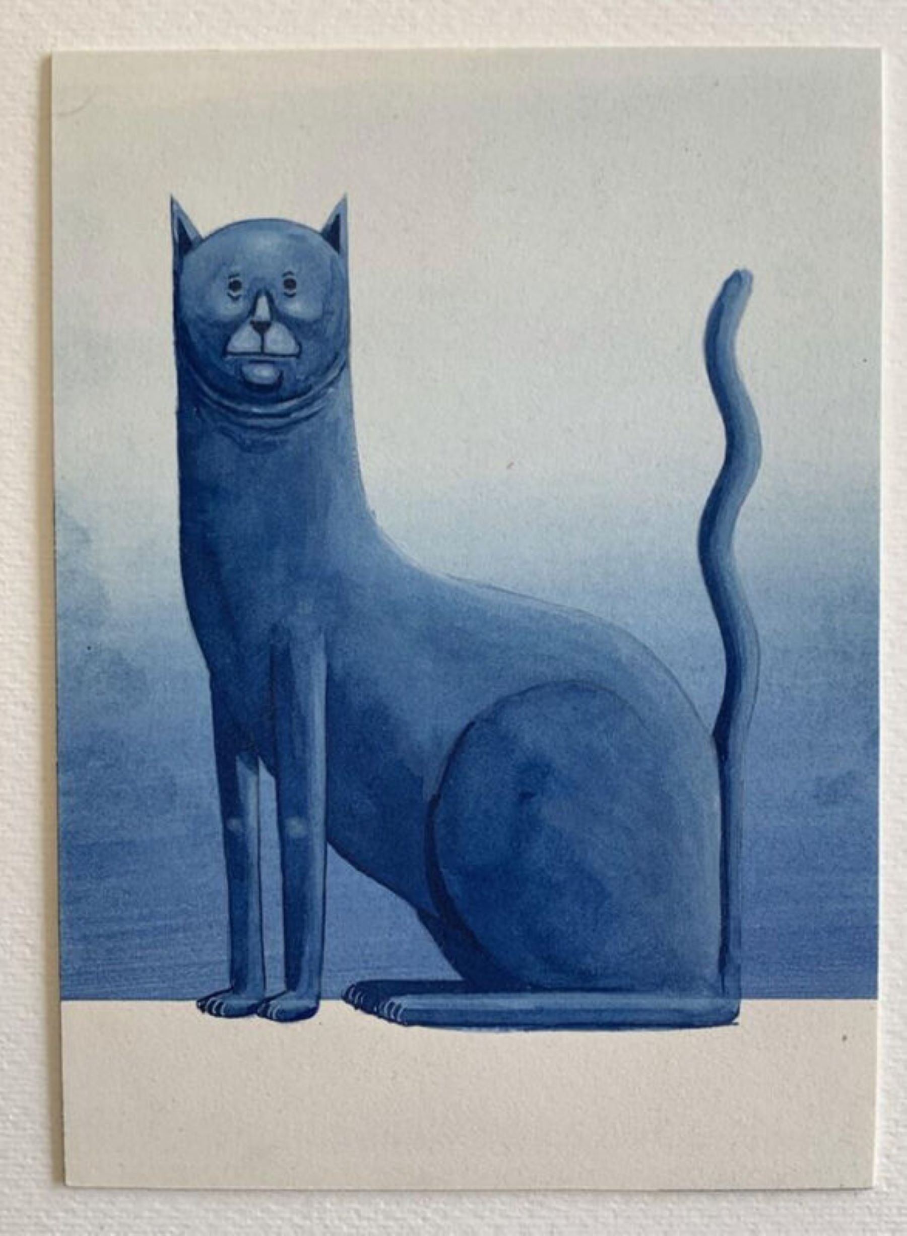 Untitled (cat) by Nicolas Party