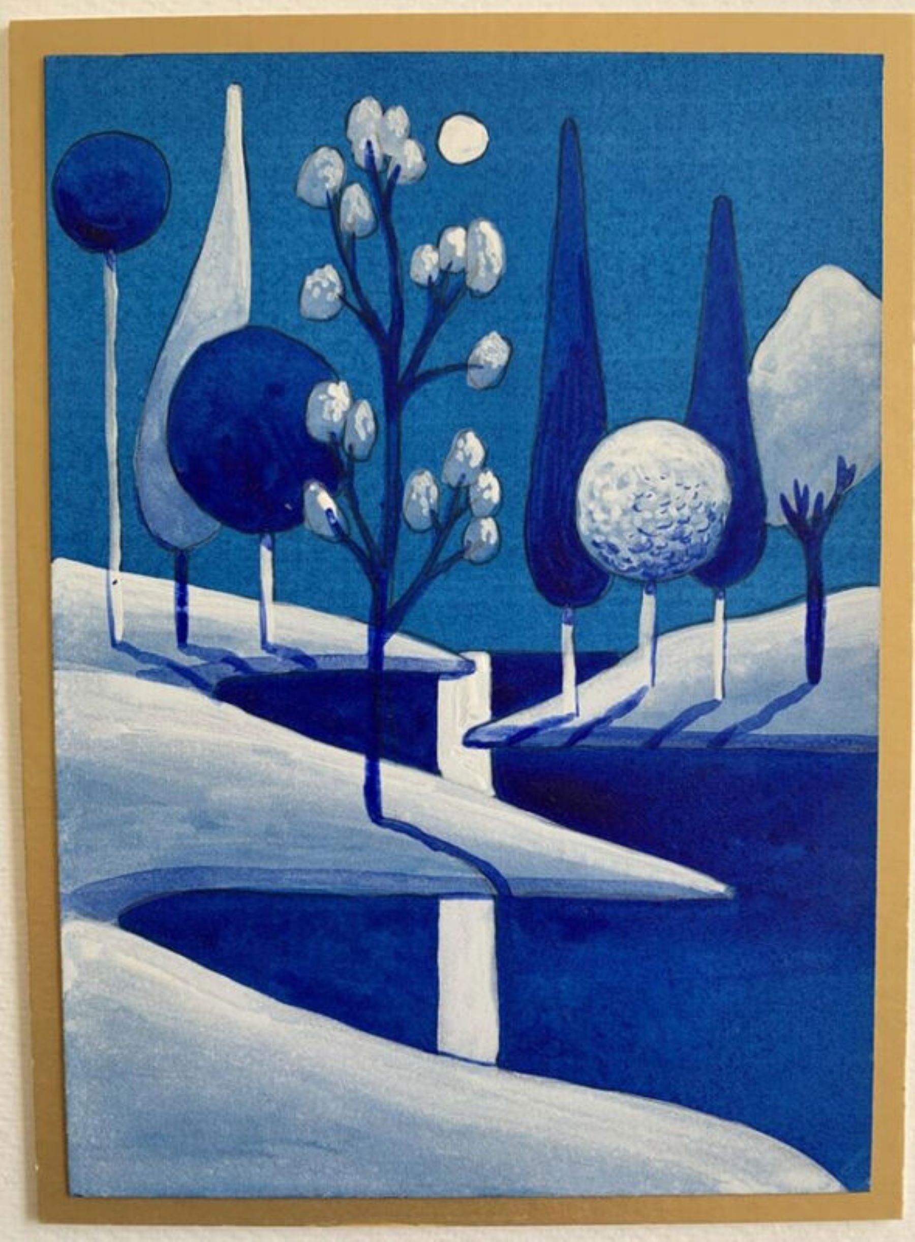 Untitled (forest) by Nicolas Party