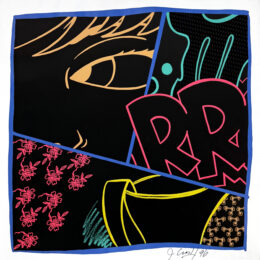 Untitled (signed screen print on aluminum) by John "CRASH" Matos at GallArt.com