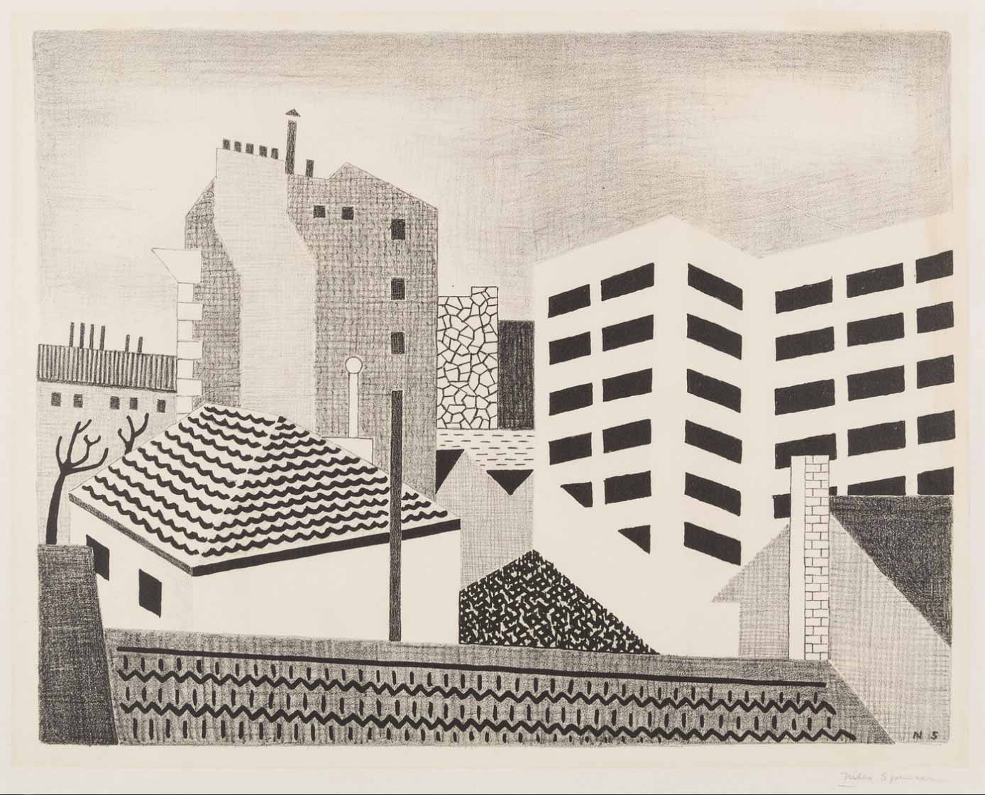White Factory by Niles Spencer