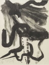 Woman with Corset and Long Hair by Willem De Kooning at Susan Sheehan Gallery