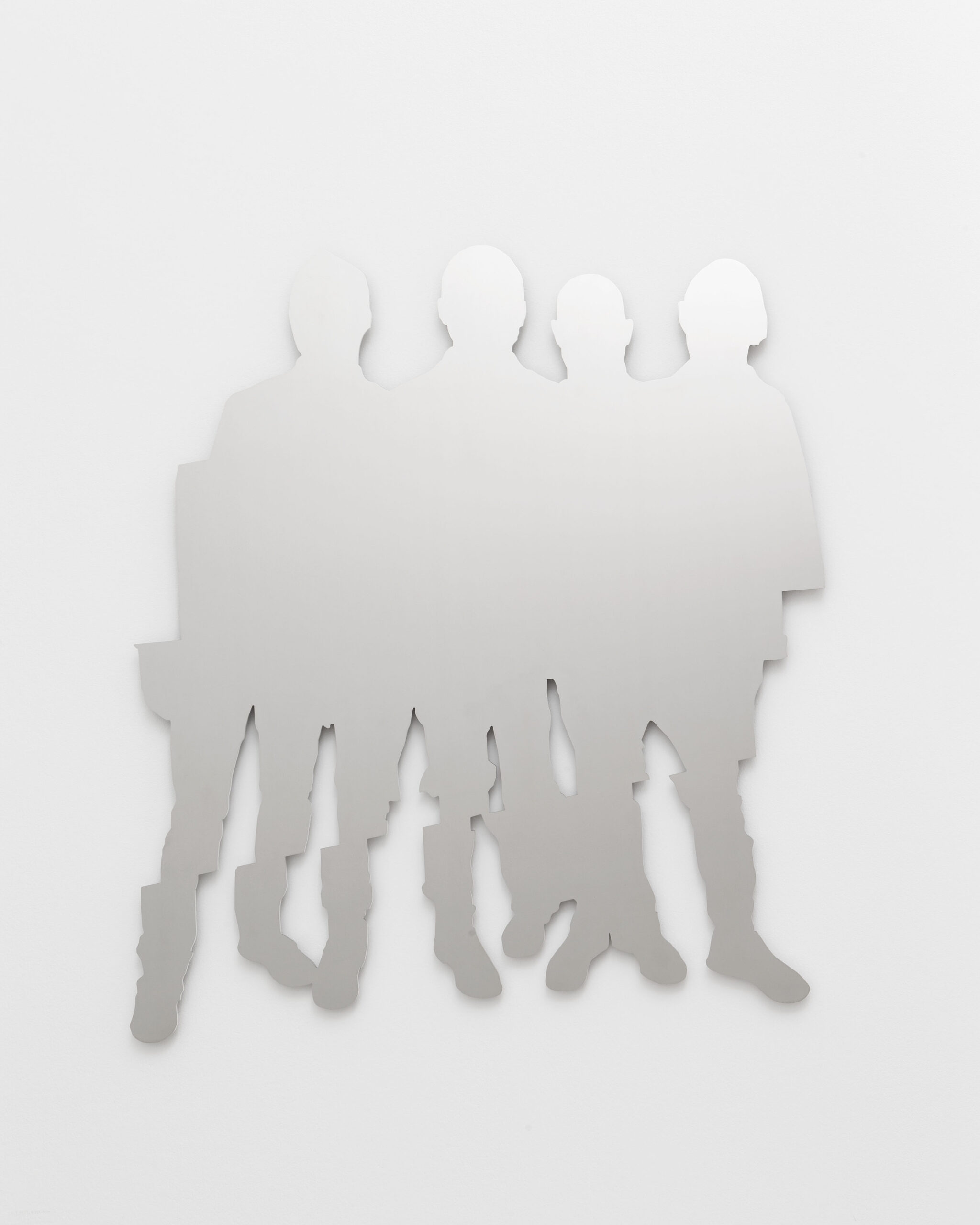 Les Producteurs (Nigel Godrich, Pharell Williams, Brian Eno et Swizz Beatz) by Xavier Veilhan