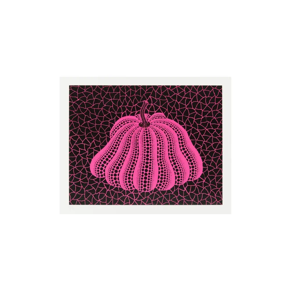Yayoi Kusama – Purple Pumpkin, 2011 – Official Silkscreen Edition Authorized by Mori Art Museum by Yayoi Kusama