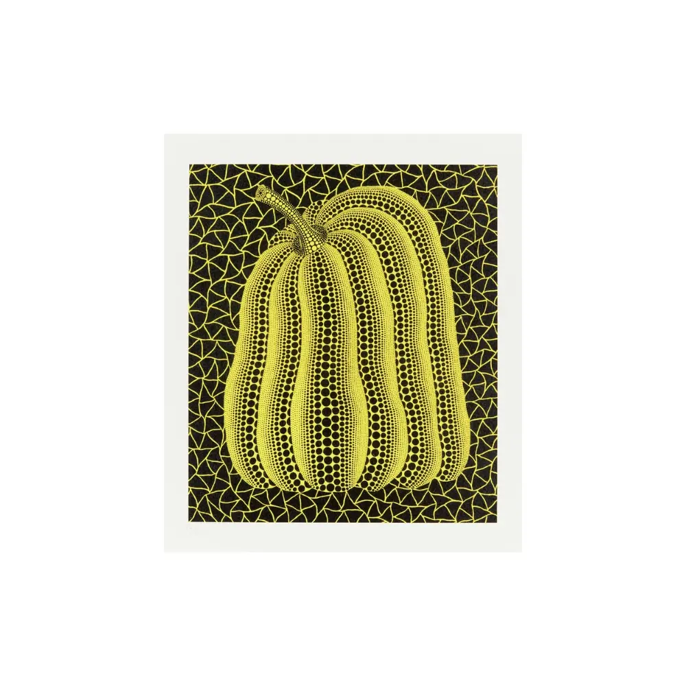 Yayoi Kusama – Yellow Pumpkin, 2011 – Official Silkscreen Edition Authorized by Mori Art Museum by Yayoi Kusama