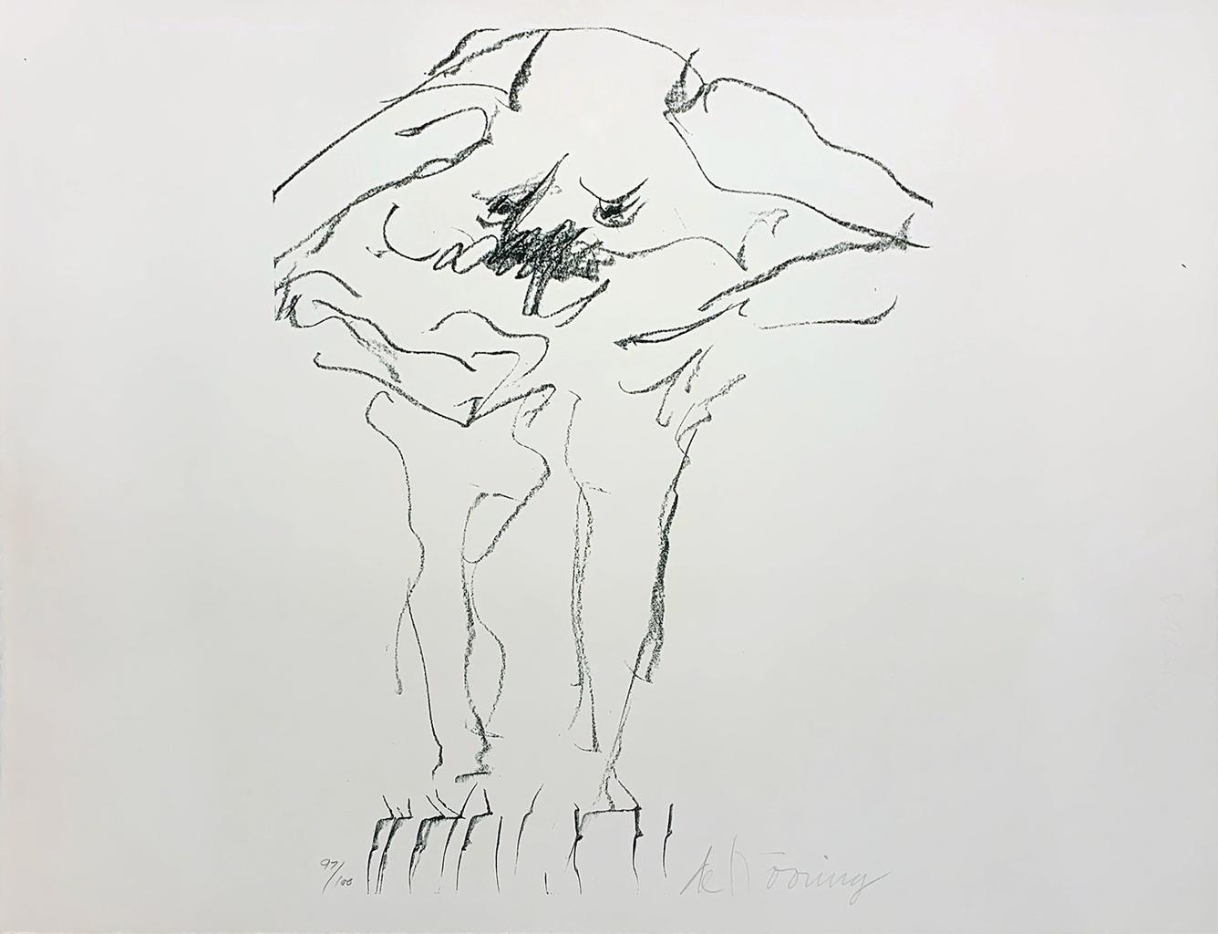 Clam Digger from Portfolio 9 by Willem De Kooning