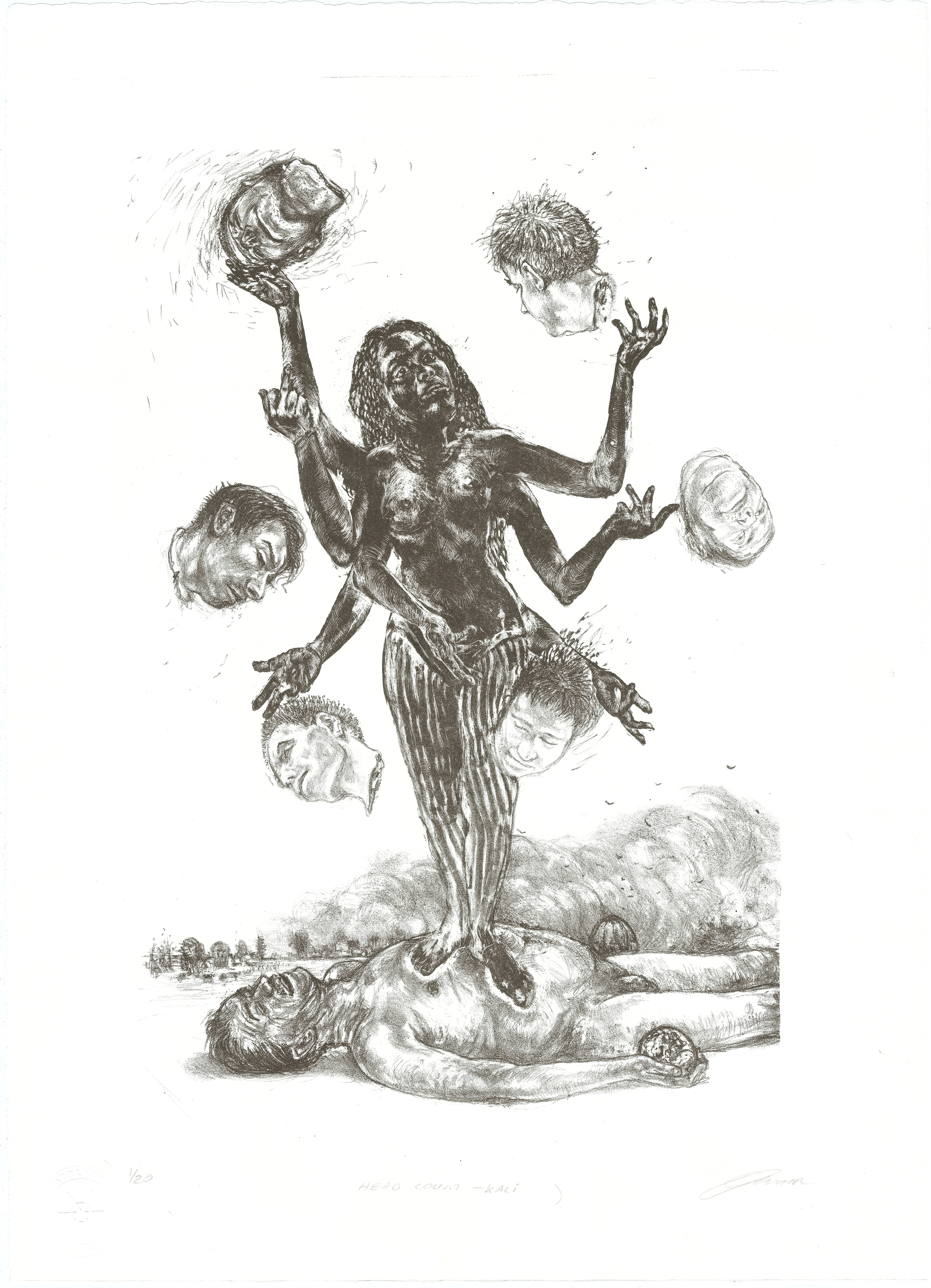 Head Spin – Kali by Diane Victor