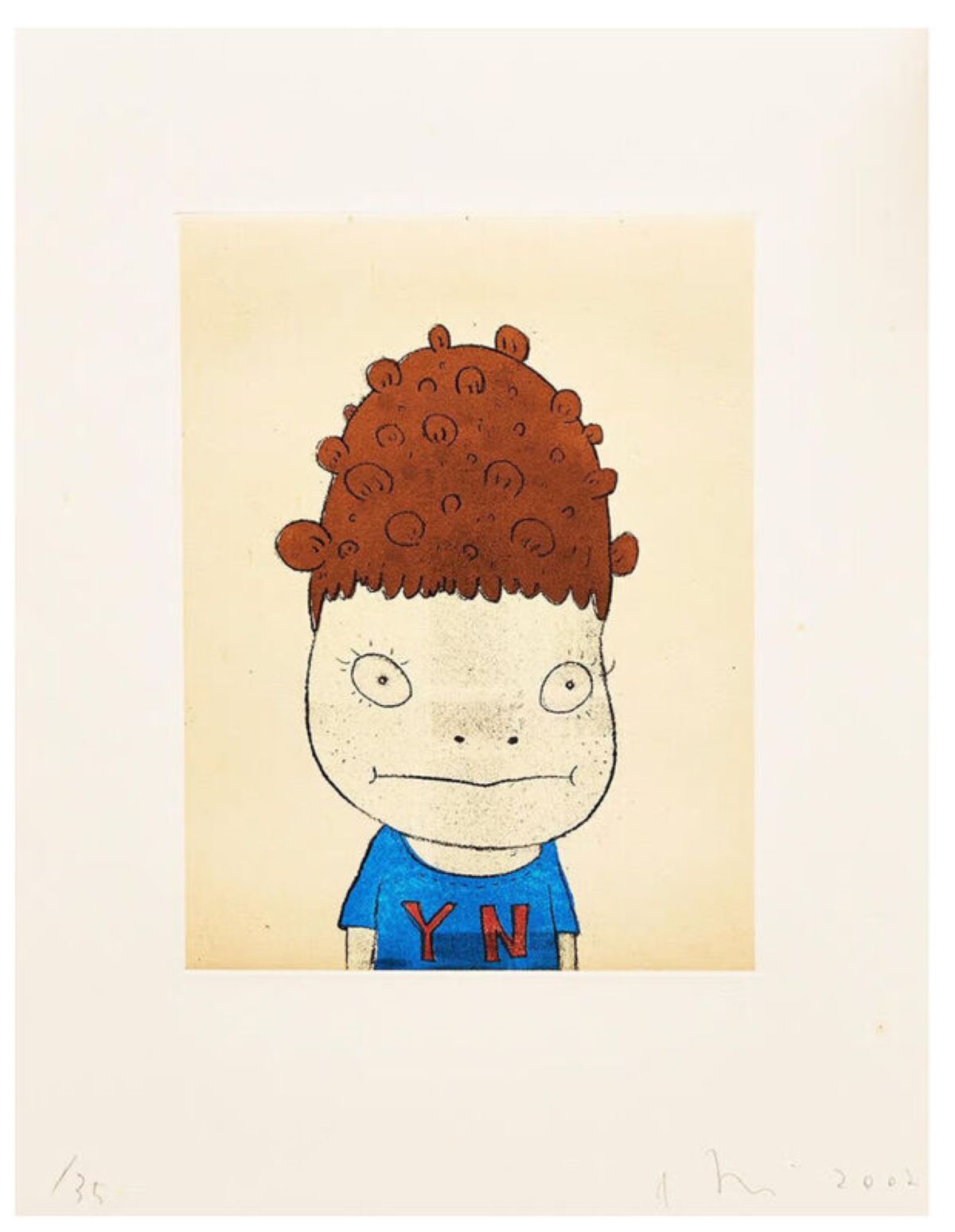 Y.N. (Self-Portrait) by Yoshitomo Nara