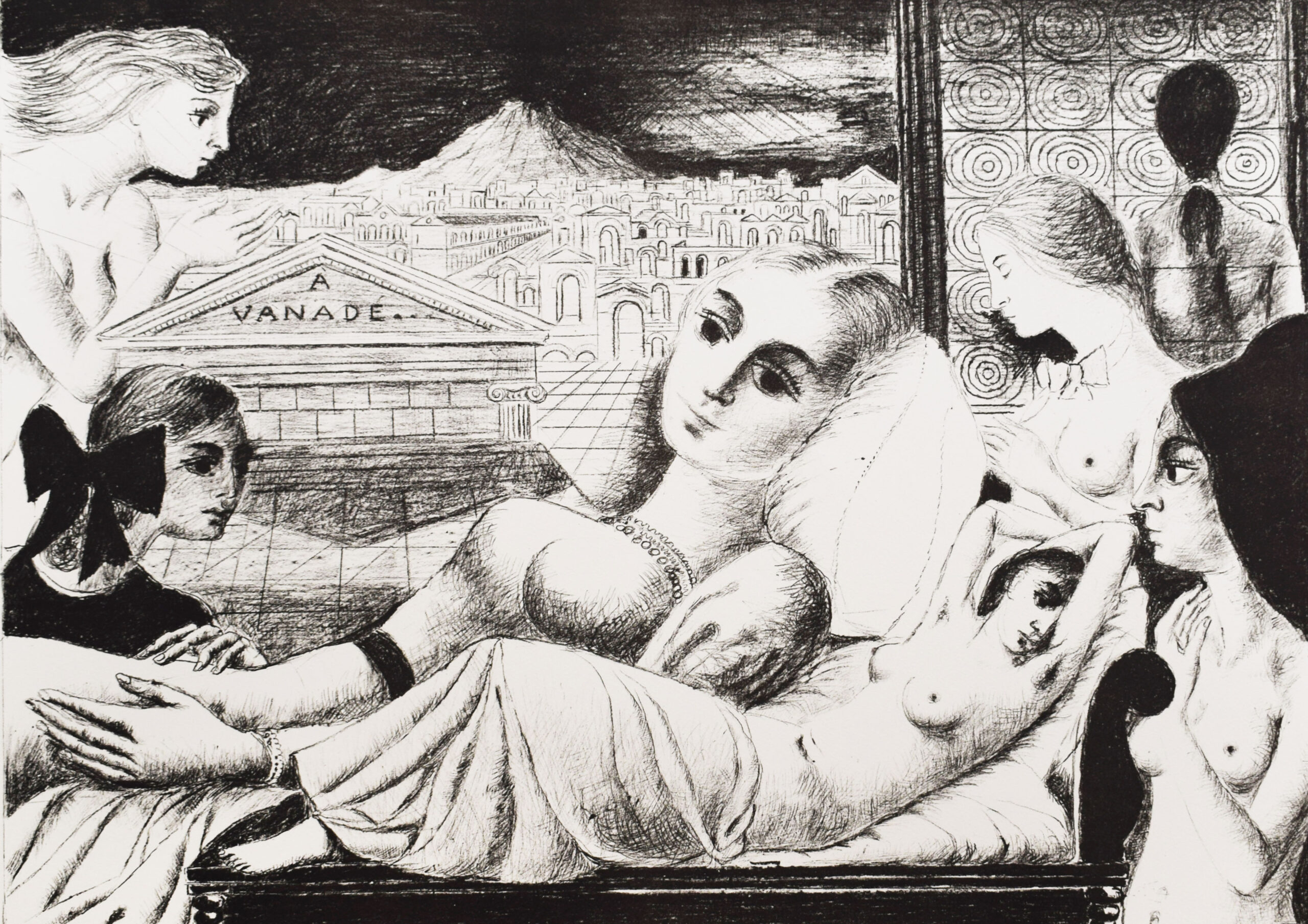 Vanade (Vanity) by Paul Delvaux