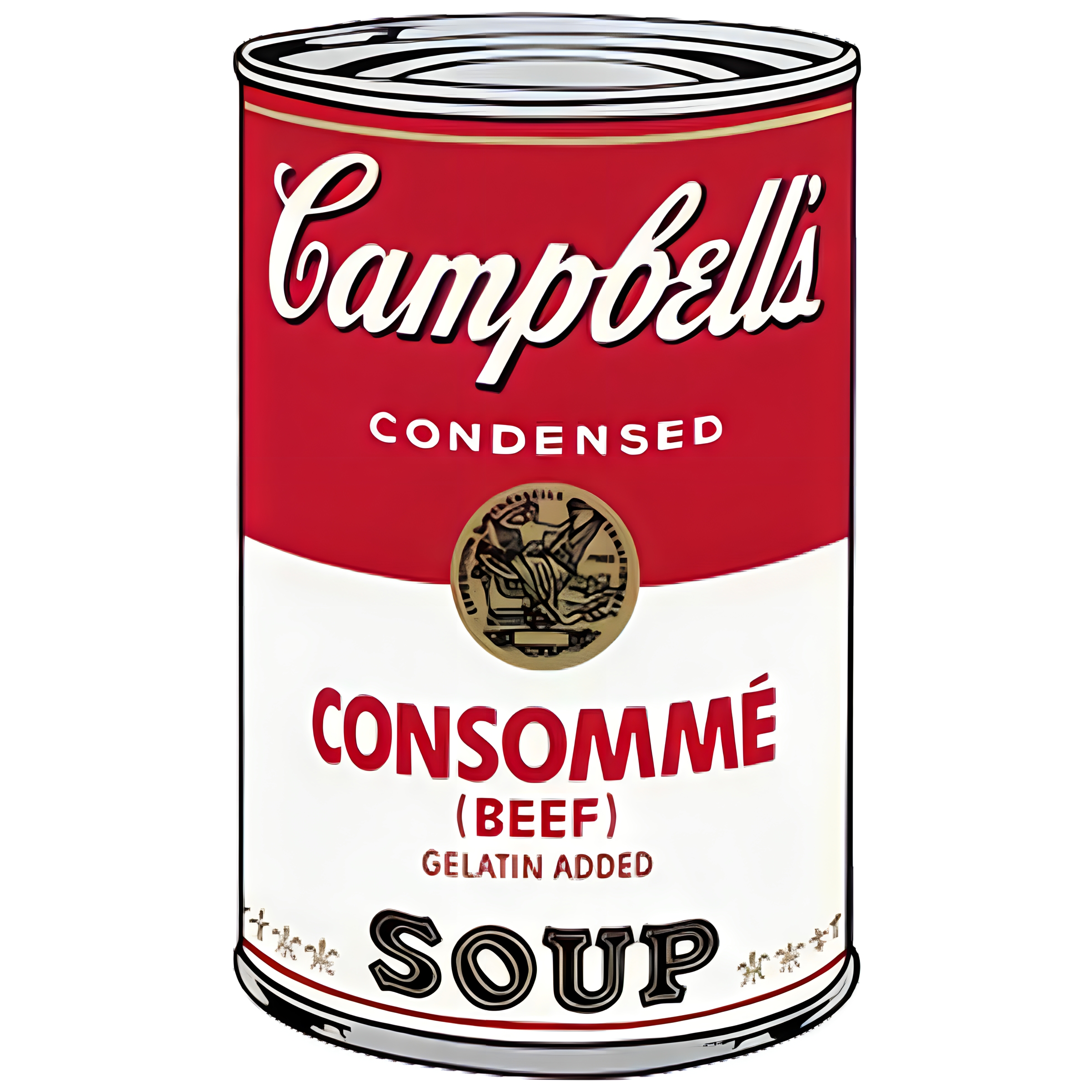 Campbell’s Soup Cans I: Consommé (FS II.52) by Andy Warhol
