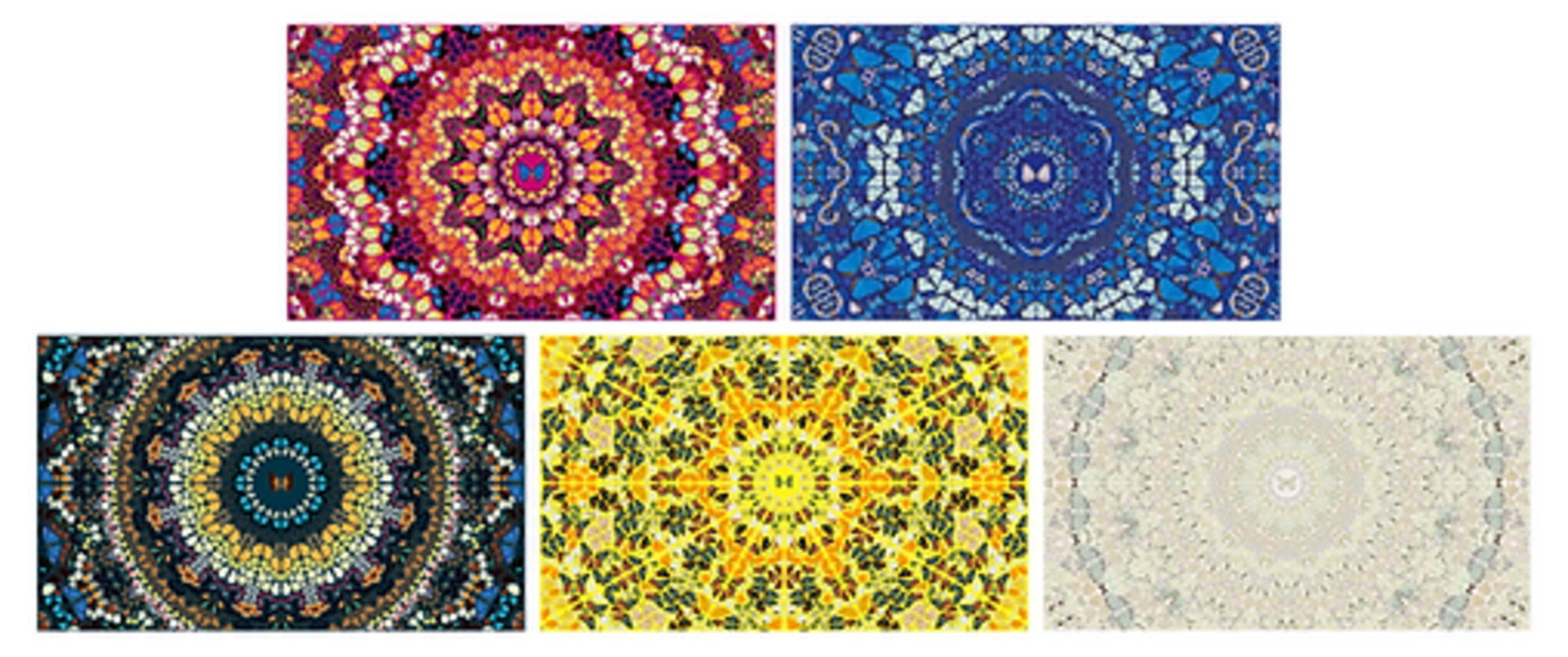 Damien Hirst The Kaleidoscopes H18, Full Set by Damien Hirst