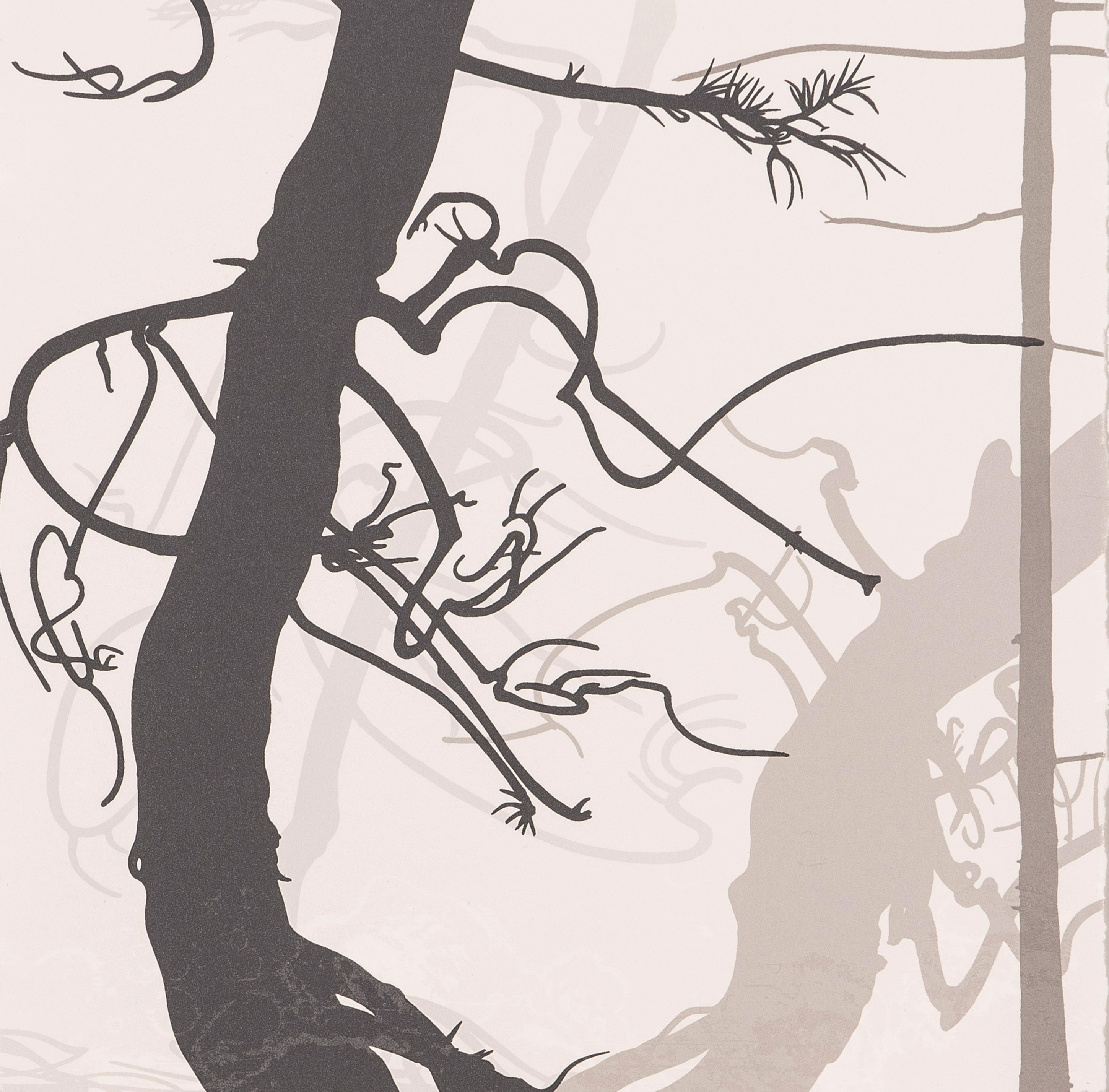 Dark Pine by Inka Essenhigh