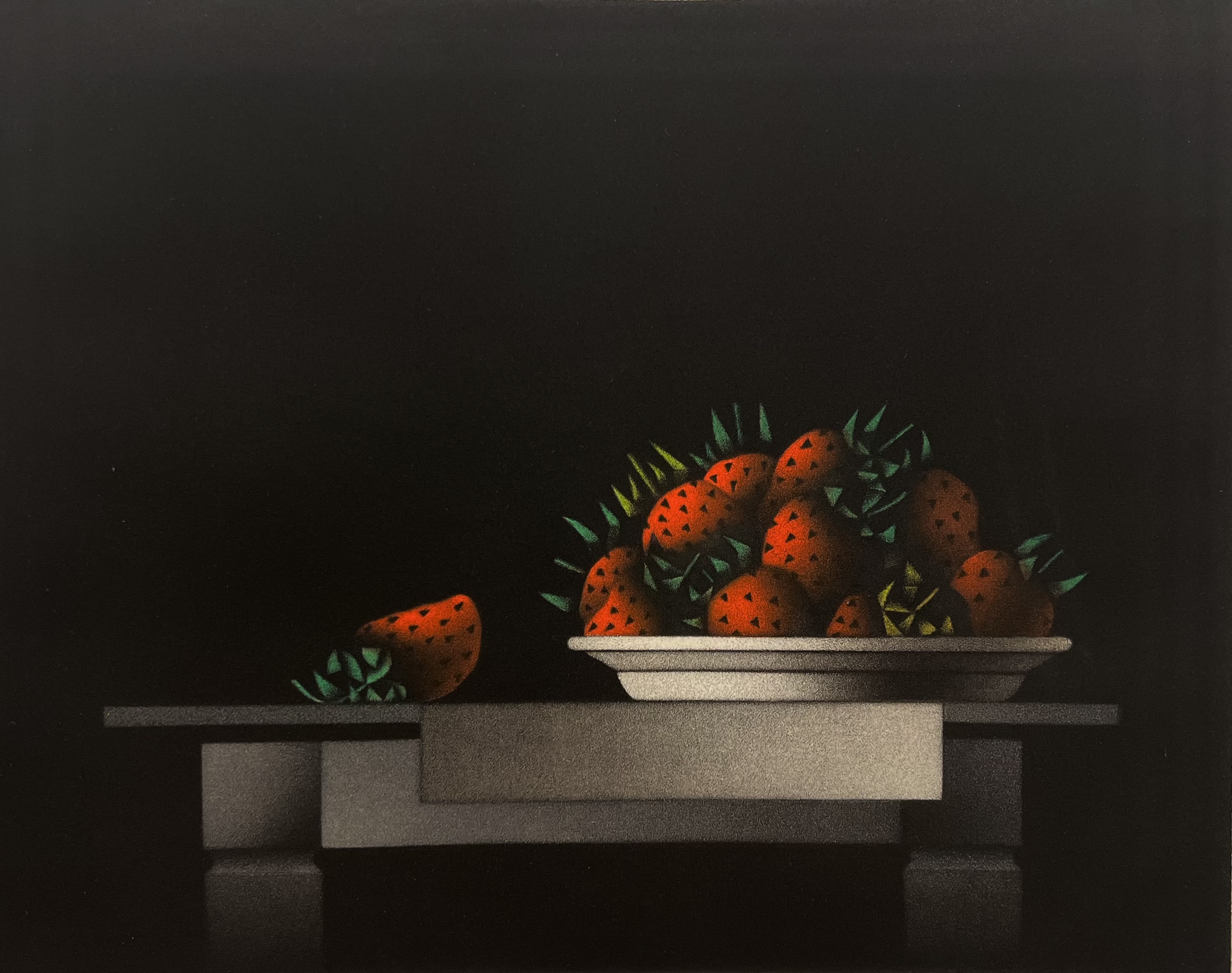 Des Fraises au Mois d’Août by Mario Avati