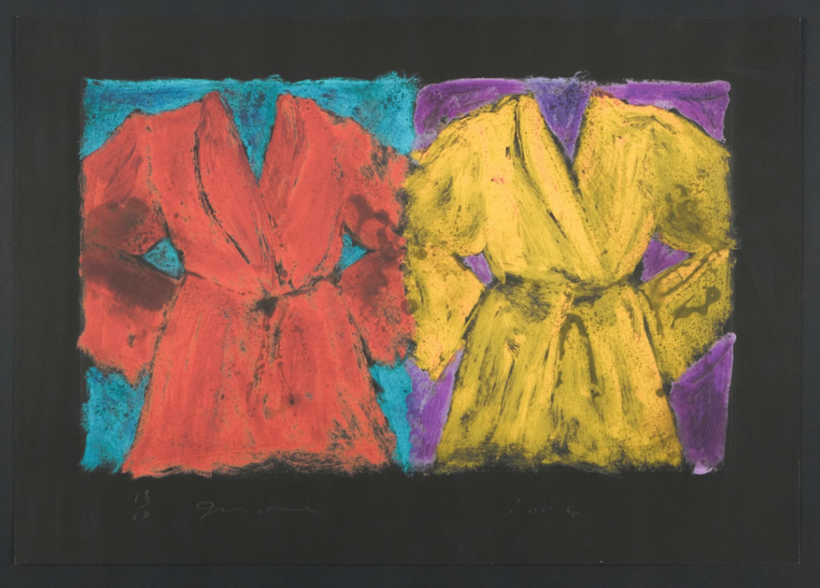 Henry Street Robes by Jim Dine