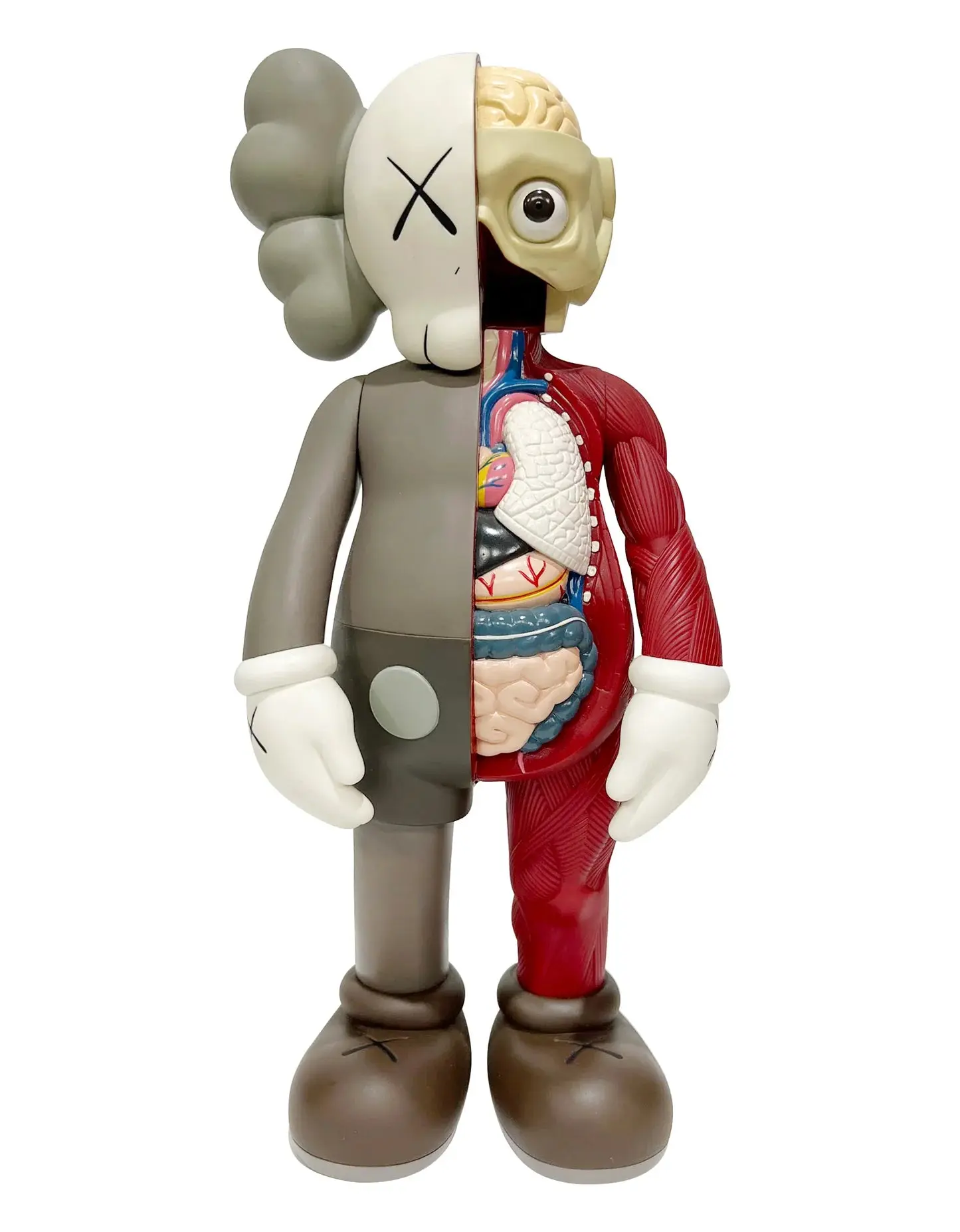 KAWS, Dissected Companion Brown (2006) by KAWS