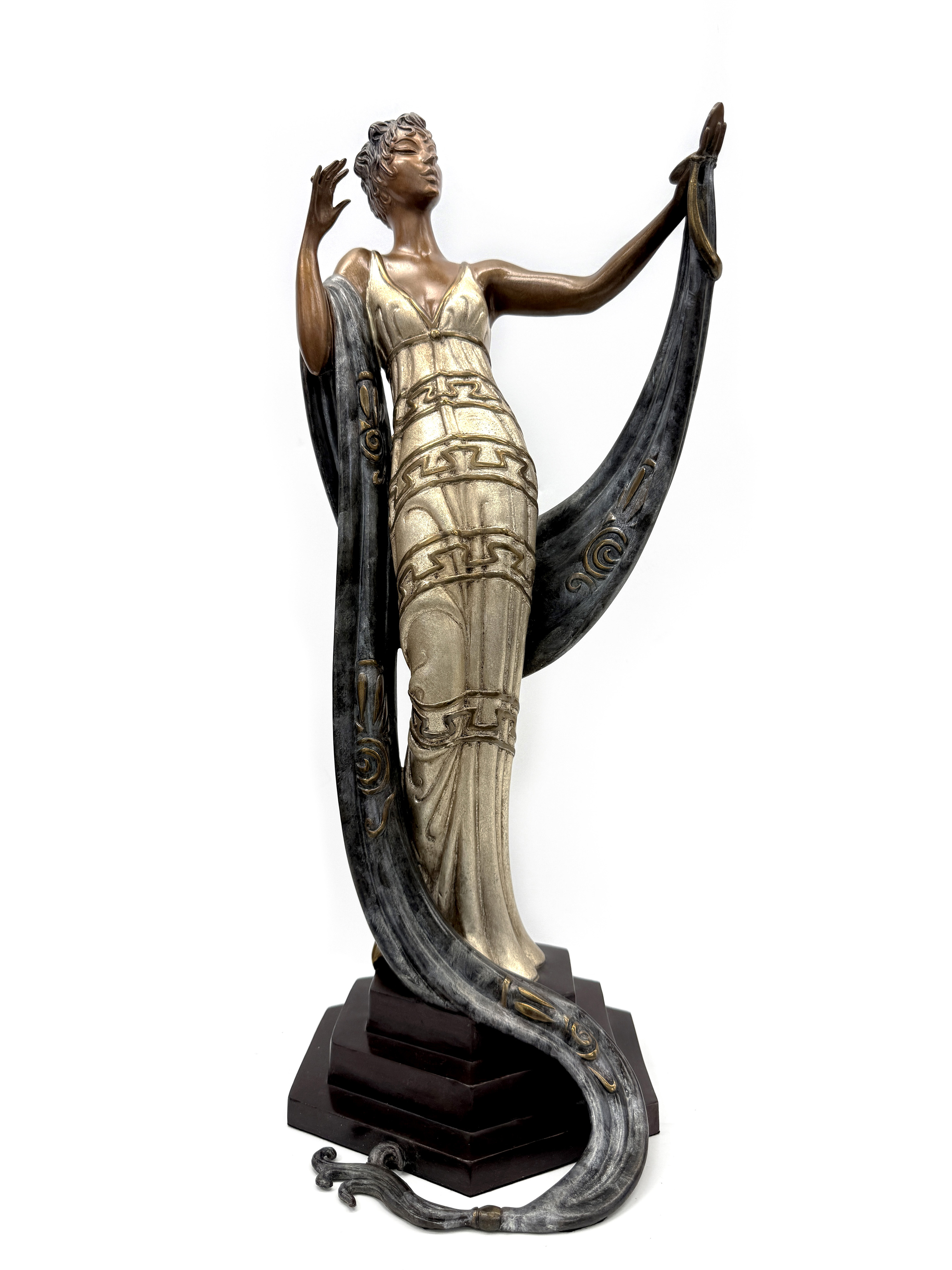 La Coquette (bronze sculpture) by Erte