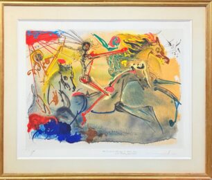 Les Caveliers de l’Apocalypse by Salvador Dalí at Epicentrum Art Gallery