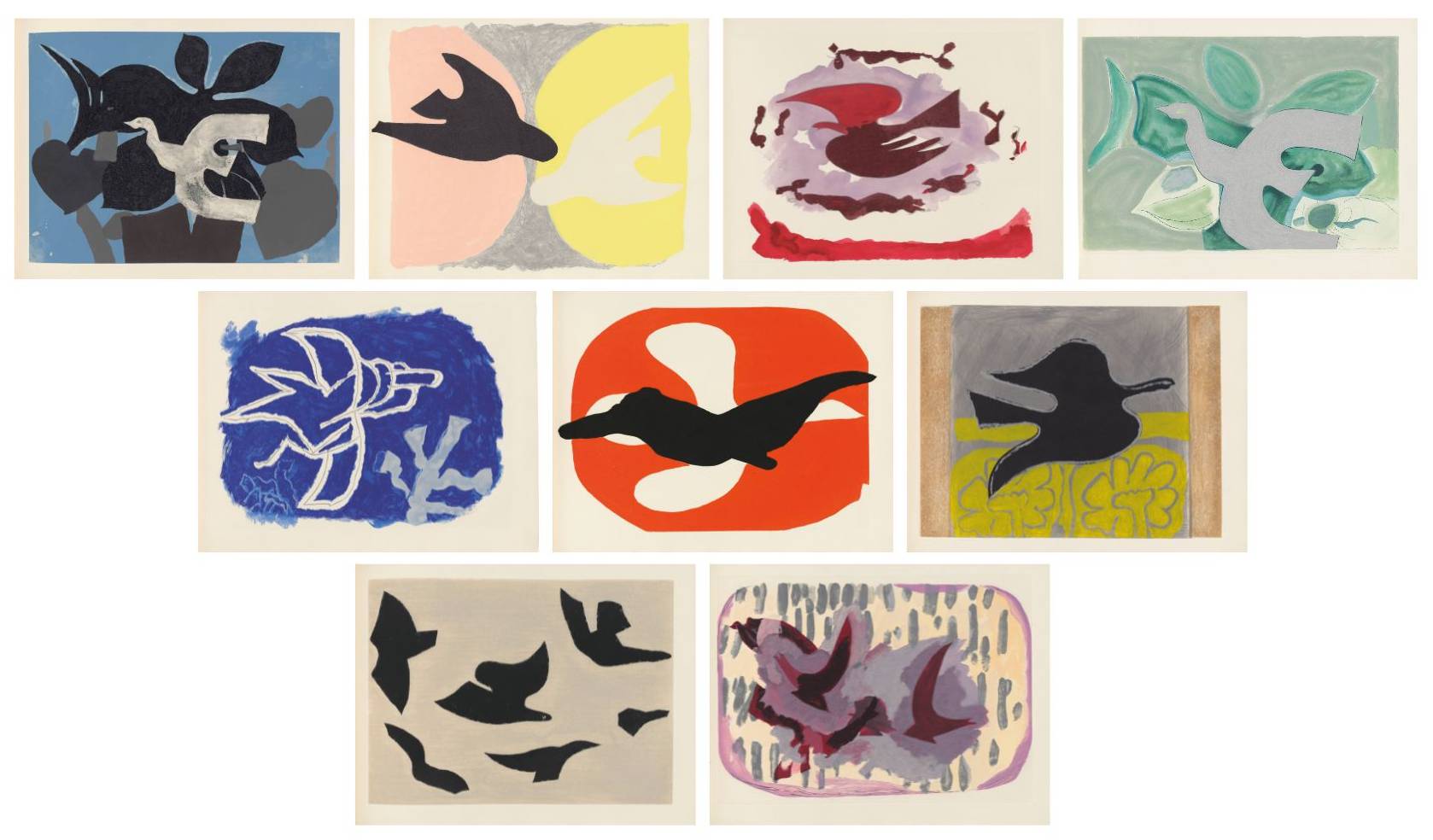 L’ordre des oiseaux by George Braque