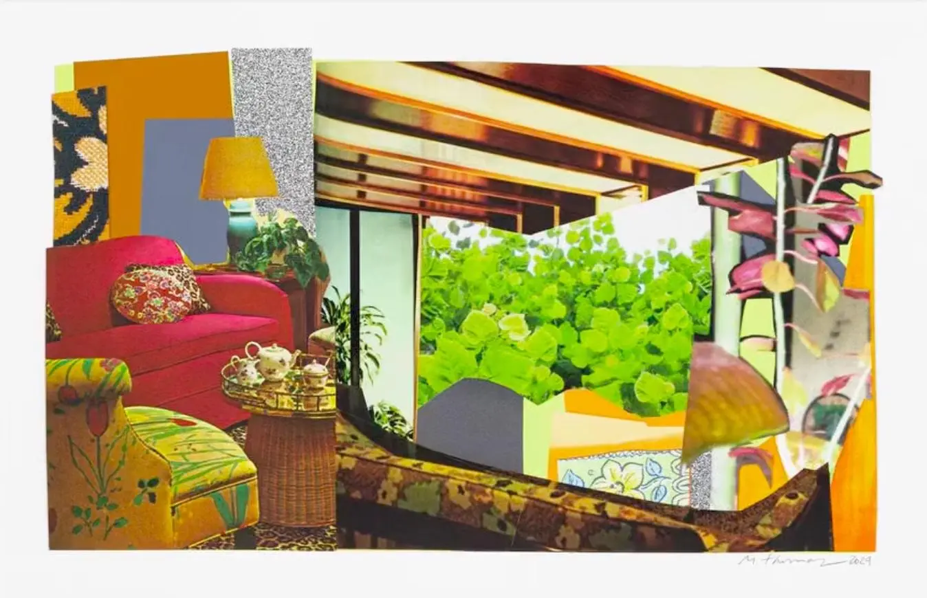 Mickalene Thomas, Chic Living (2024) by Thomas Mickalene