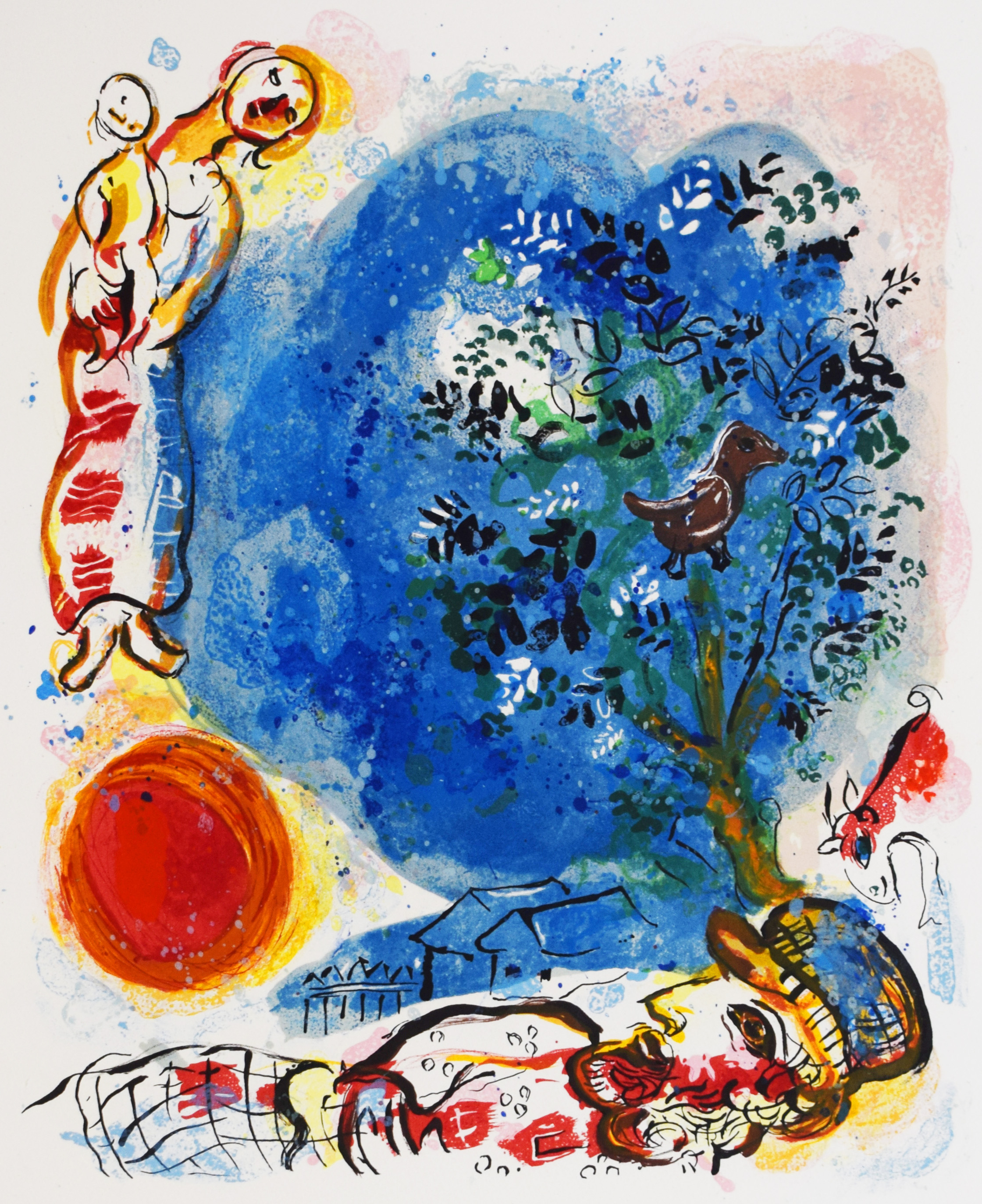 Peasant by Marc Chagall