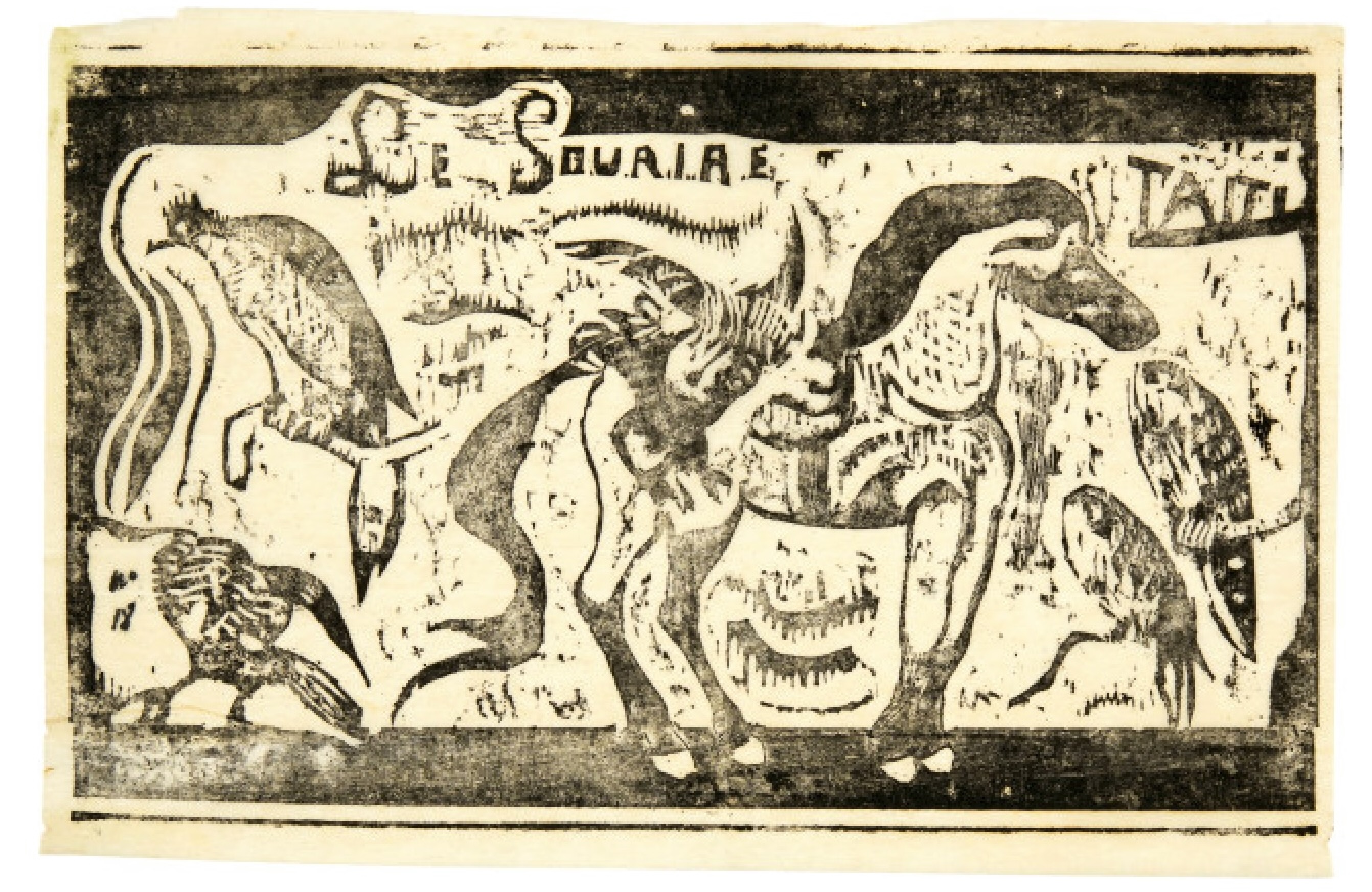 Sans Titre (pour la revue Le Sourire) by Paul Gauguin