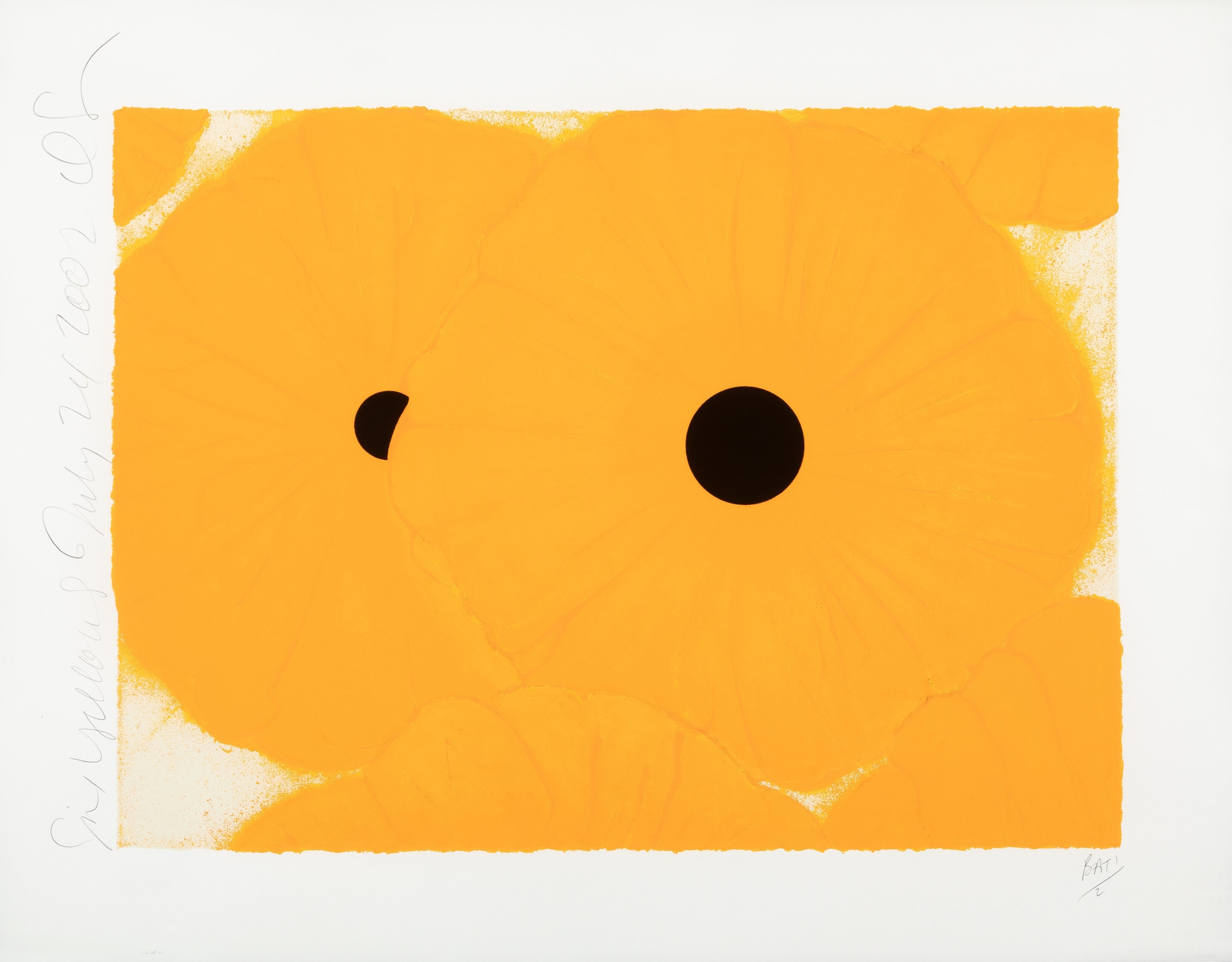 Six Yellows by Donald Sultan