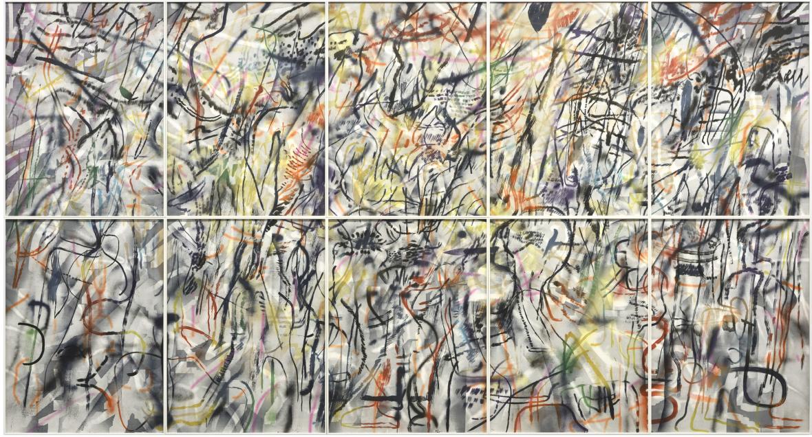 This Manifestation of Historical Restlessness (from Robin’s Intimacy) by Julie Mehretu