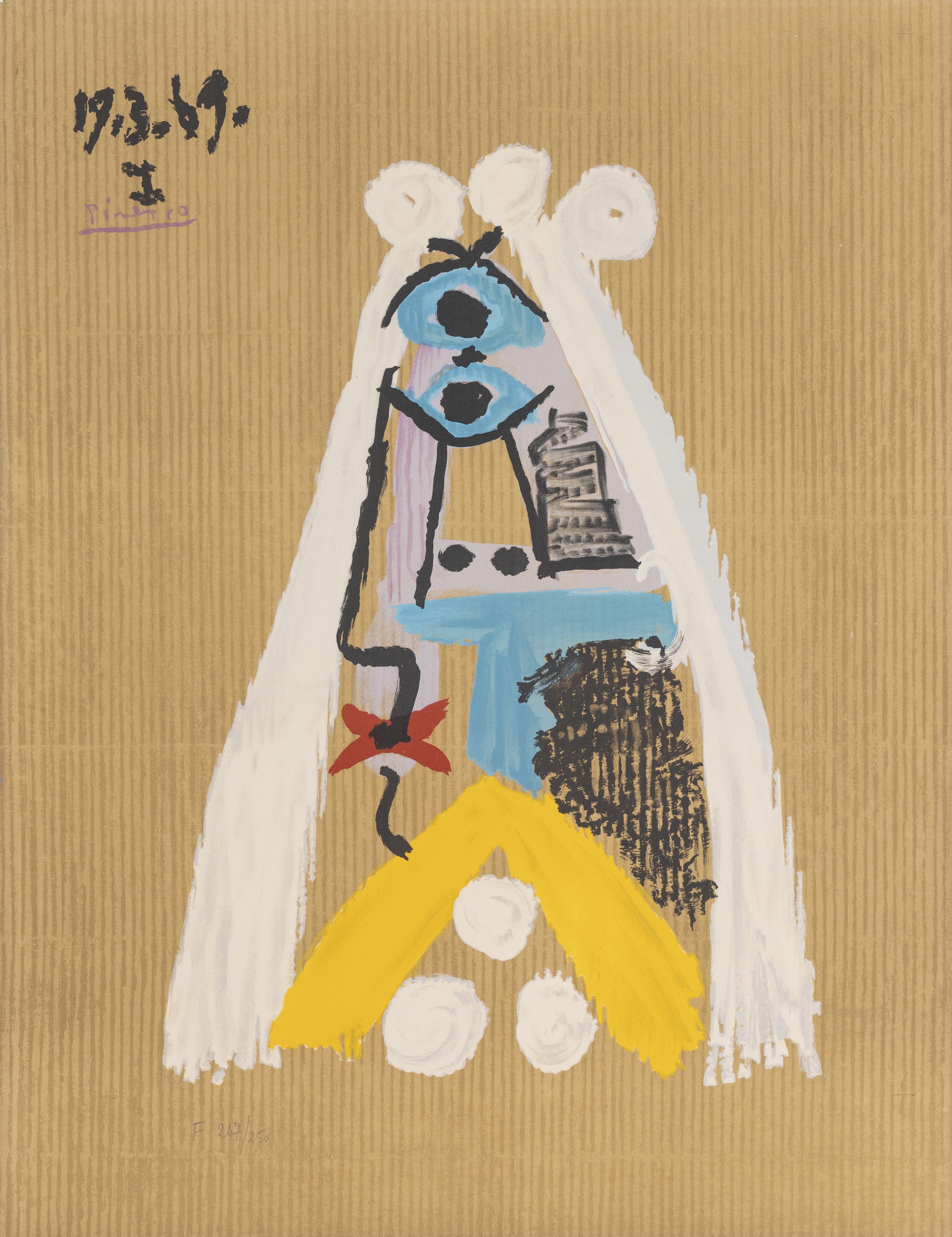 Untitled (19.3.69.I) by Pablo Picasso
