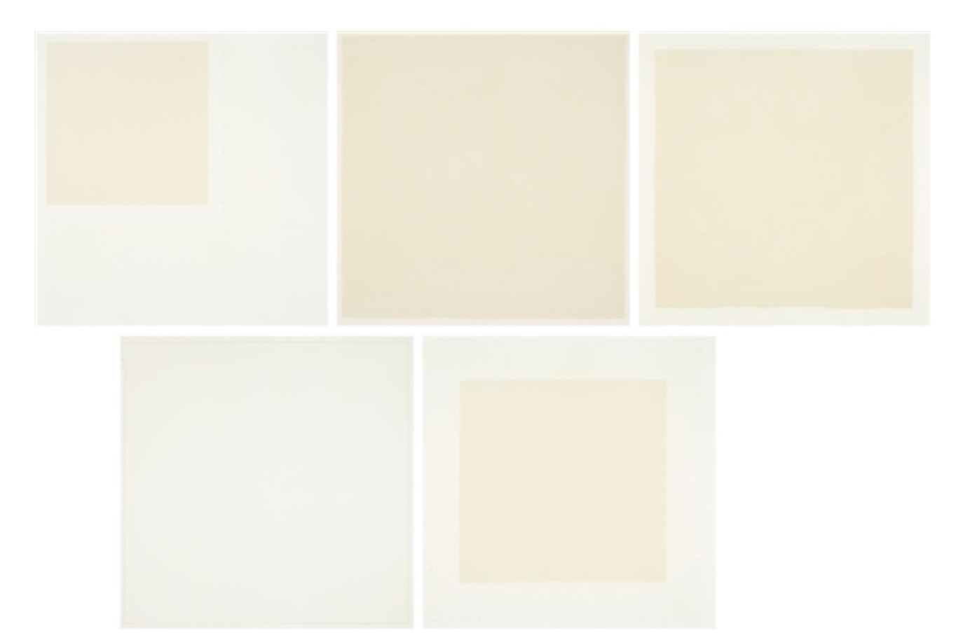 Untitled Portfolio by Robert Ryman