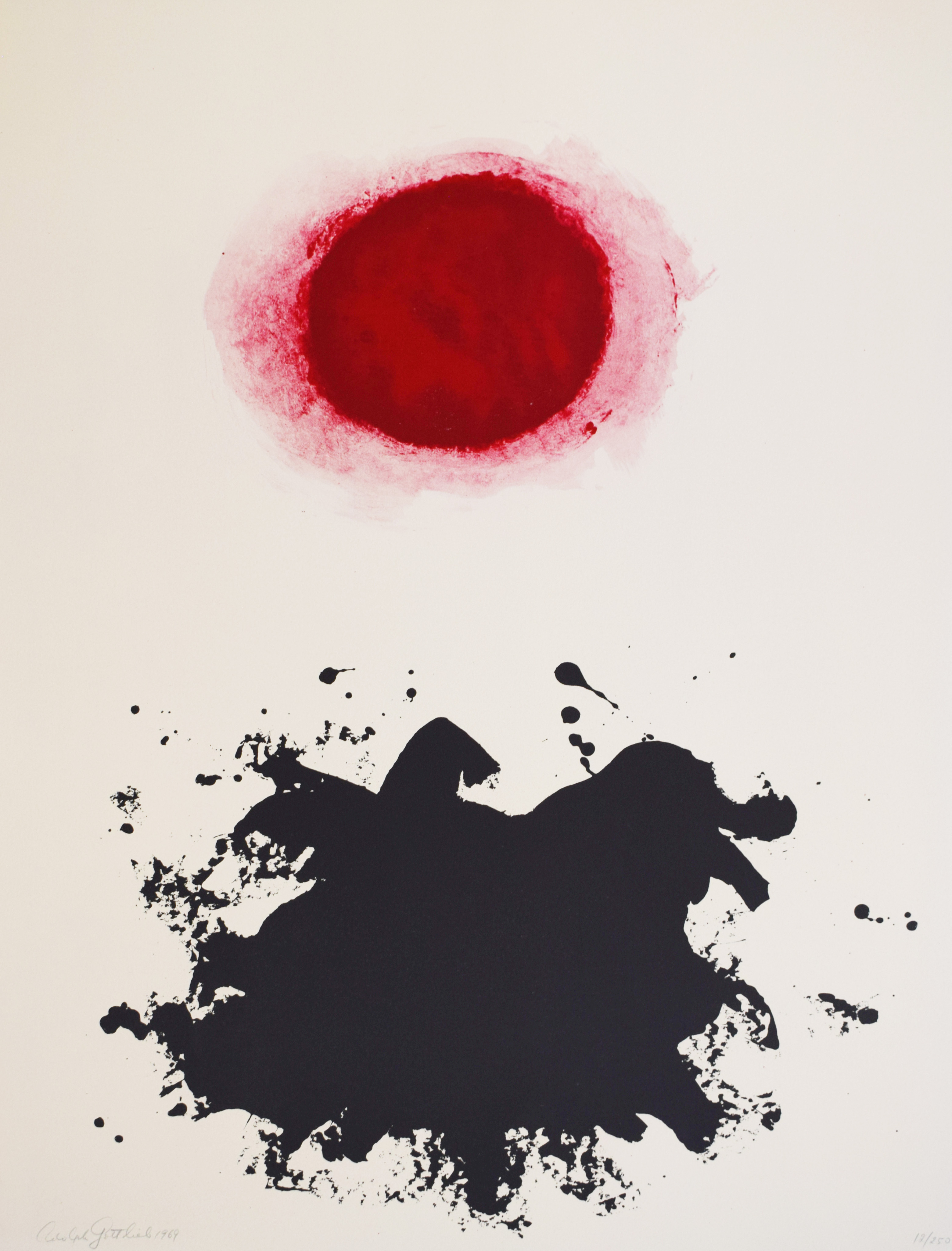Untitled, from: Flight by Adolph Gottlieb