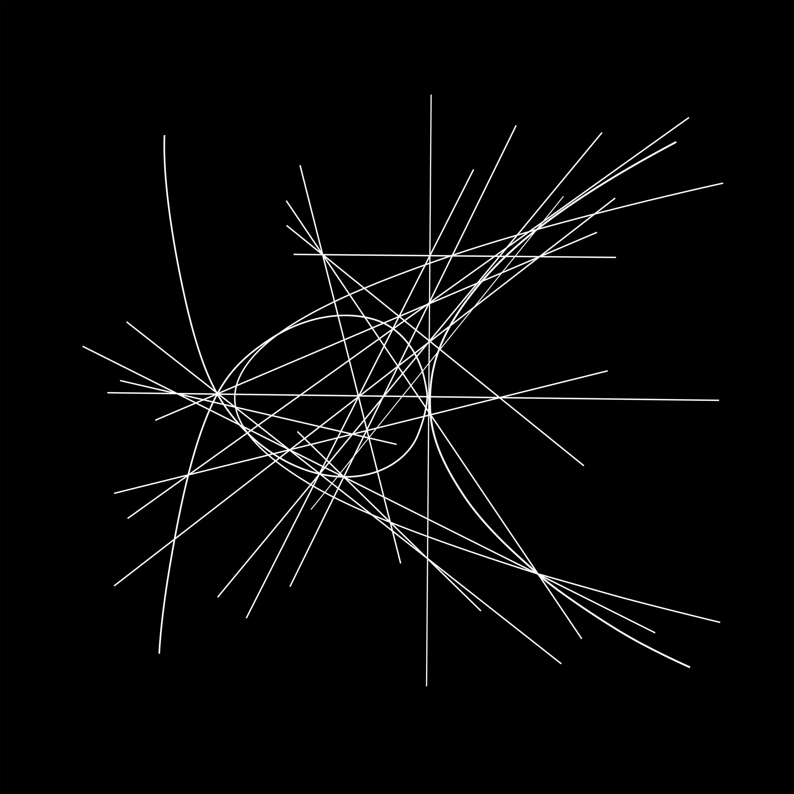 Variation on Parabola and Trisectrix of Maclaurin by Clifford Singer