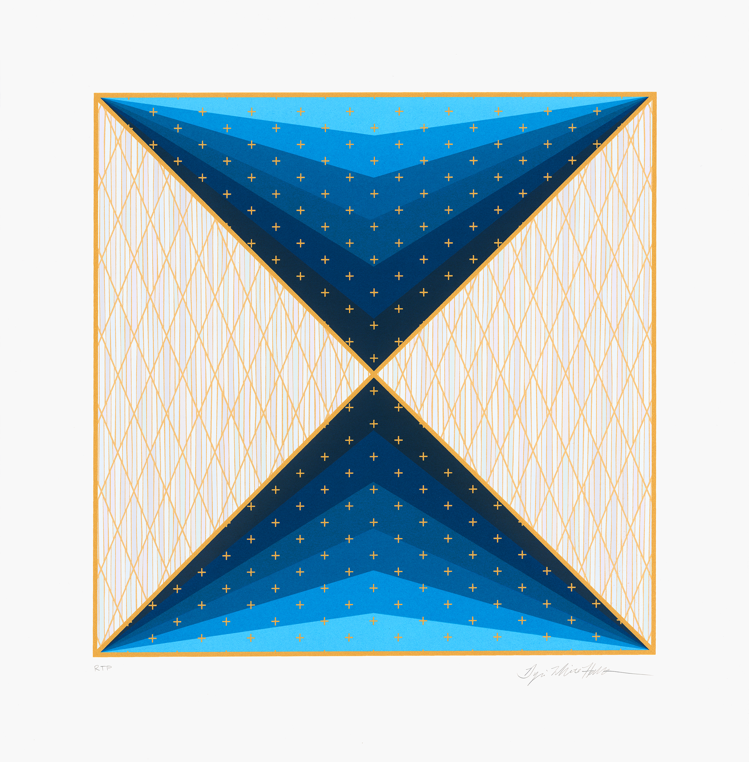 Wóablakela | Tranquility (Blue) by Dyani White Hawk