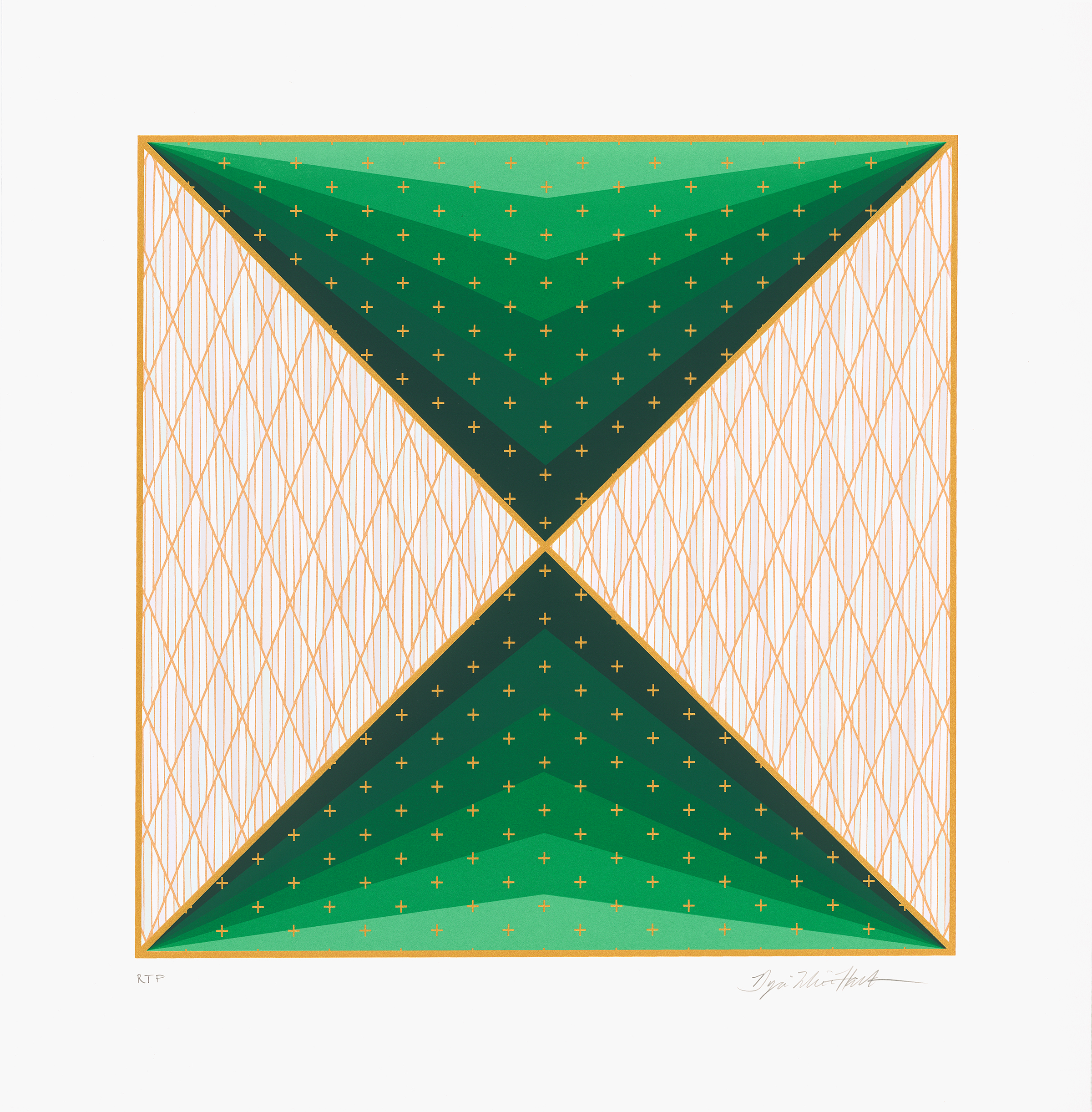 Wóablakela | Tranquility (Green) by Dyani White Hawk
