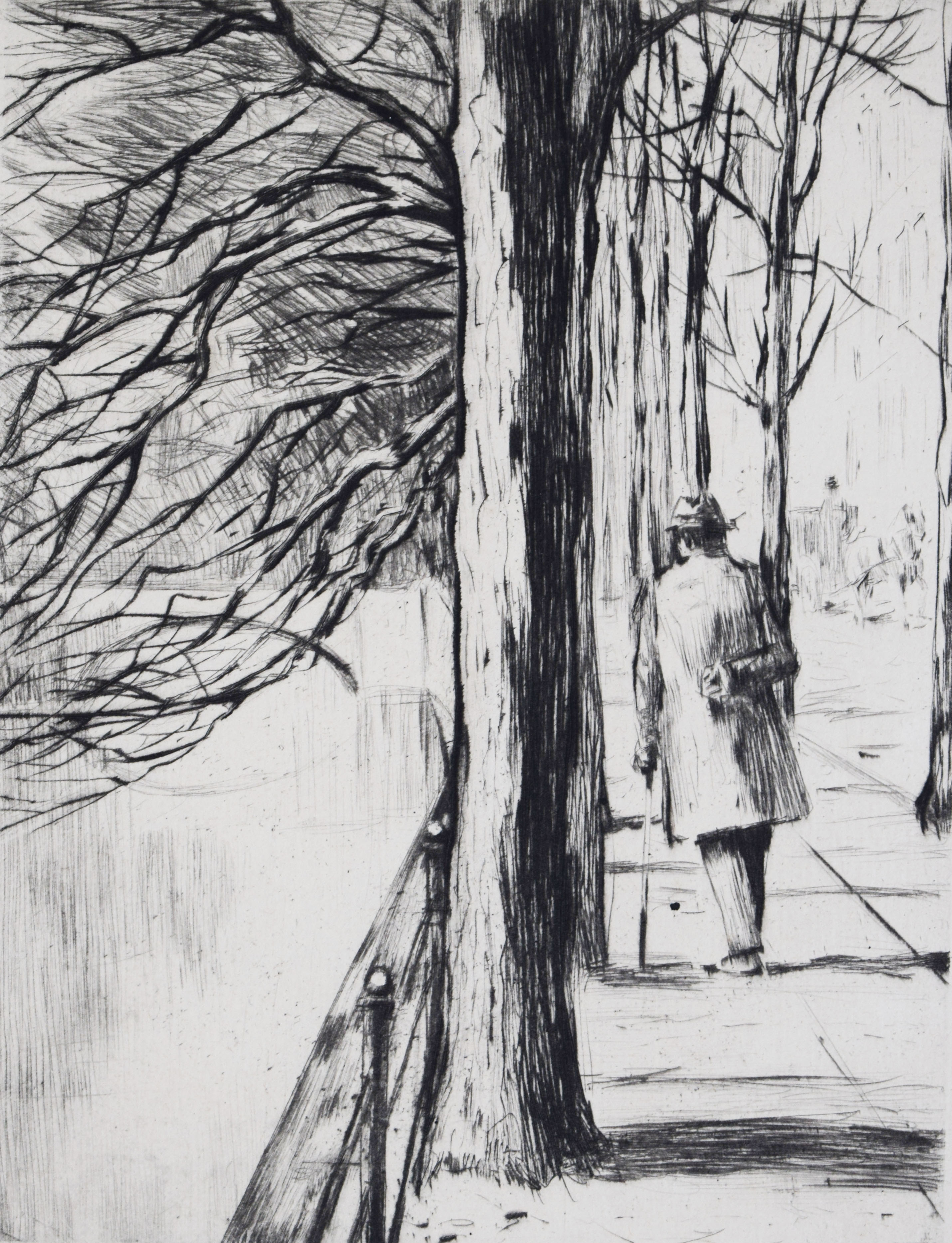Walk Along the Landwehr Canal, from: Berlin Impressions by Lesser Ury