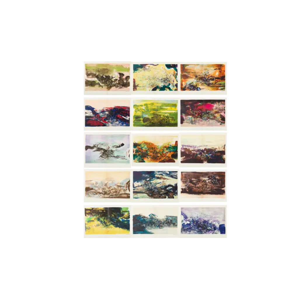 Zao Wou Ki, À La Gloire de l’image et art poétique by Zao Wou-ki