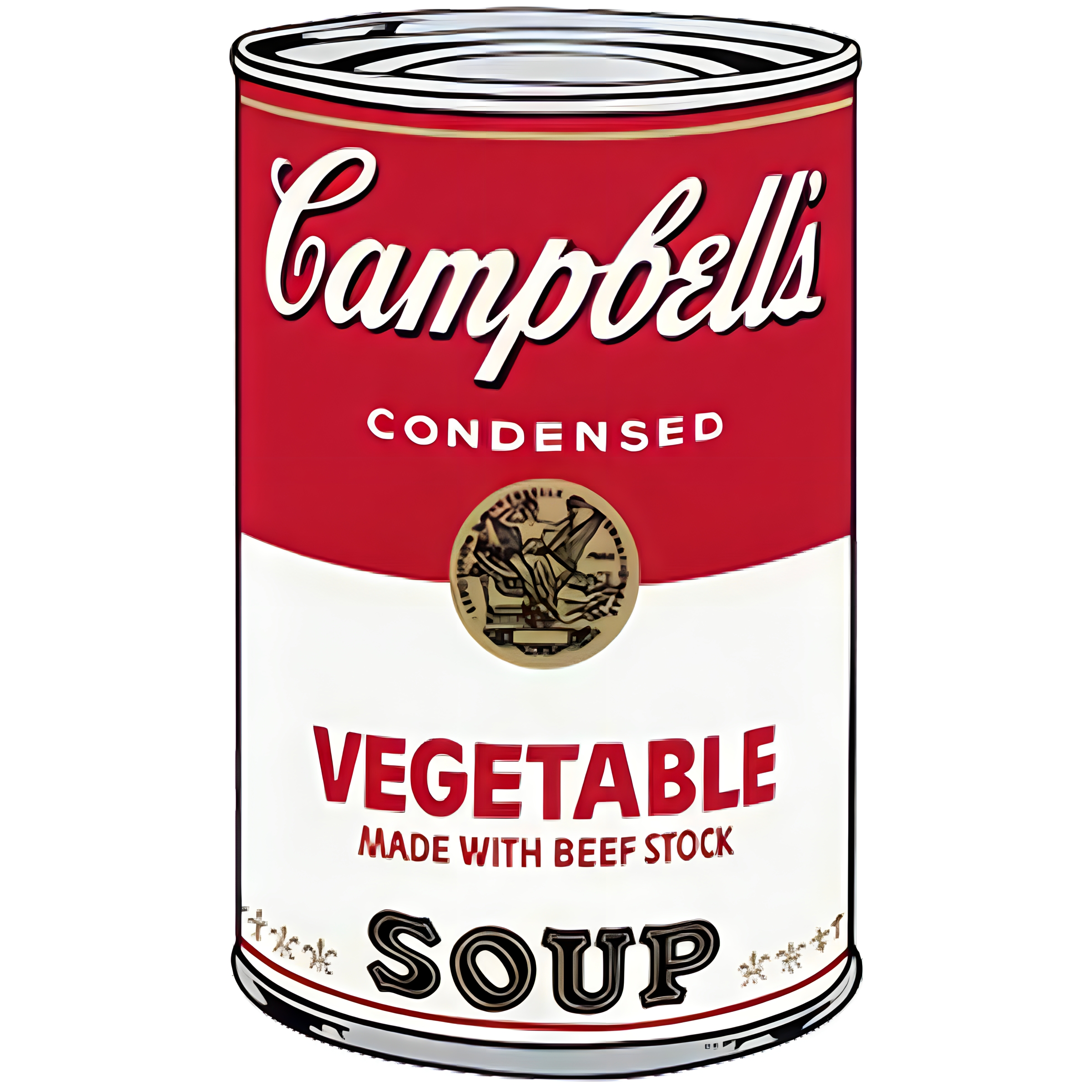Campbell’s Soup Cans I: Vegetable (FS II.48) by Andy Warhol