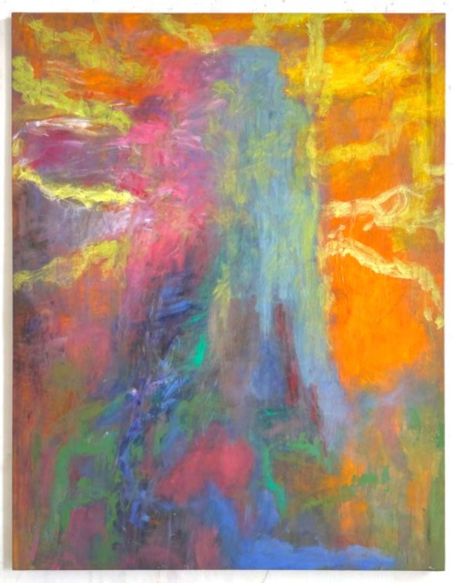 Novelmber painting (The Thumb) by Clyde Hopkins