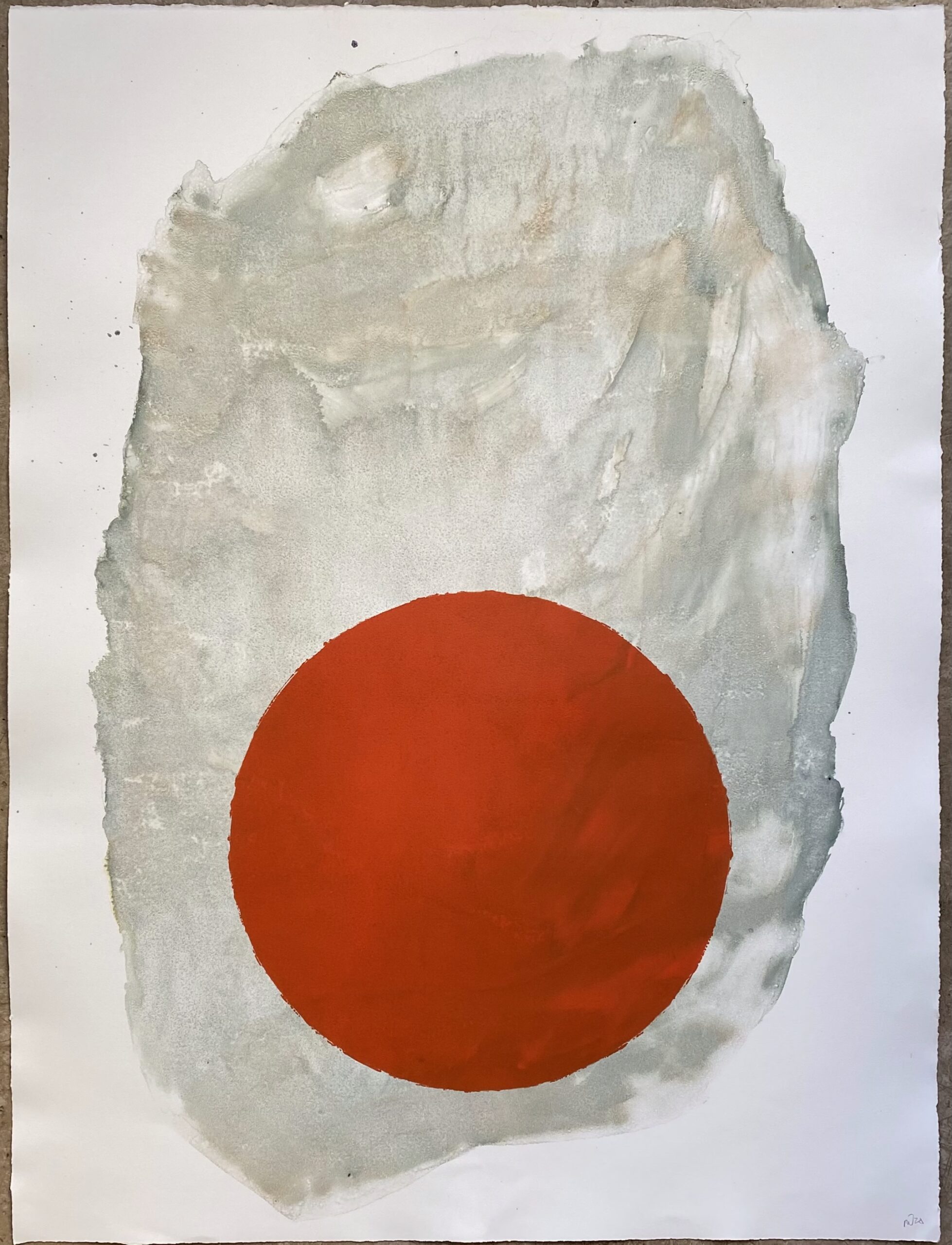 Untitled Monoprint by Matthew Tyson
