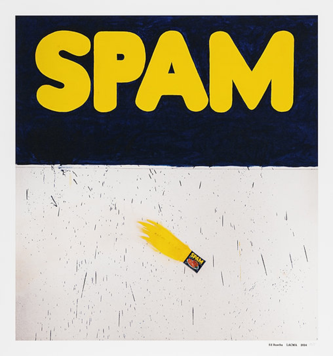 Ed Ruscha Actual Size by Ed Ruscha