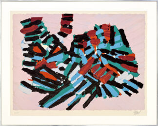About A Cat (framed hand signed lithograph) by Karel Appel at GallArt.com