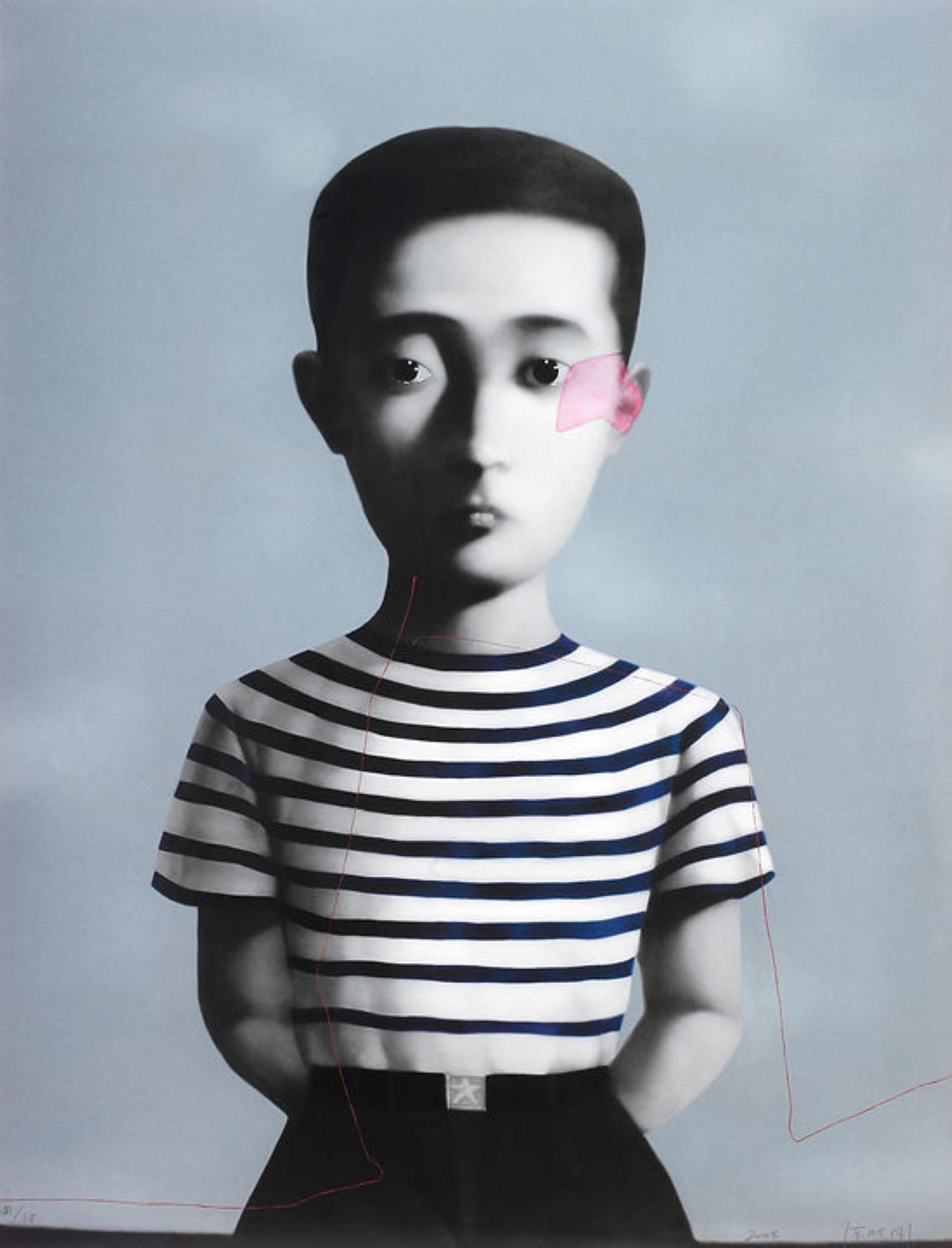 Big Family (Boy) by Zhang Xiaogang