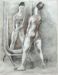 Dancer in the Mirror by Isaac Soyer at William Chambers Art