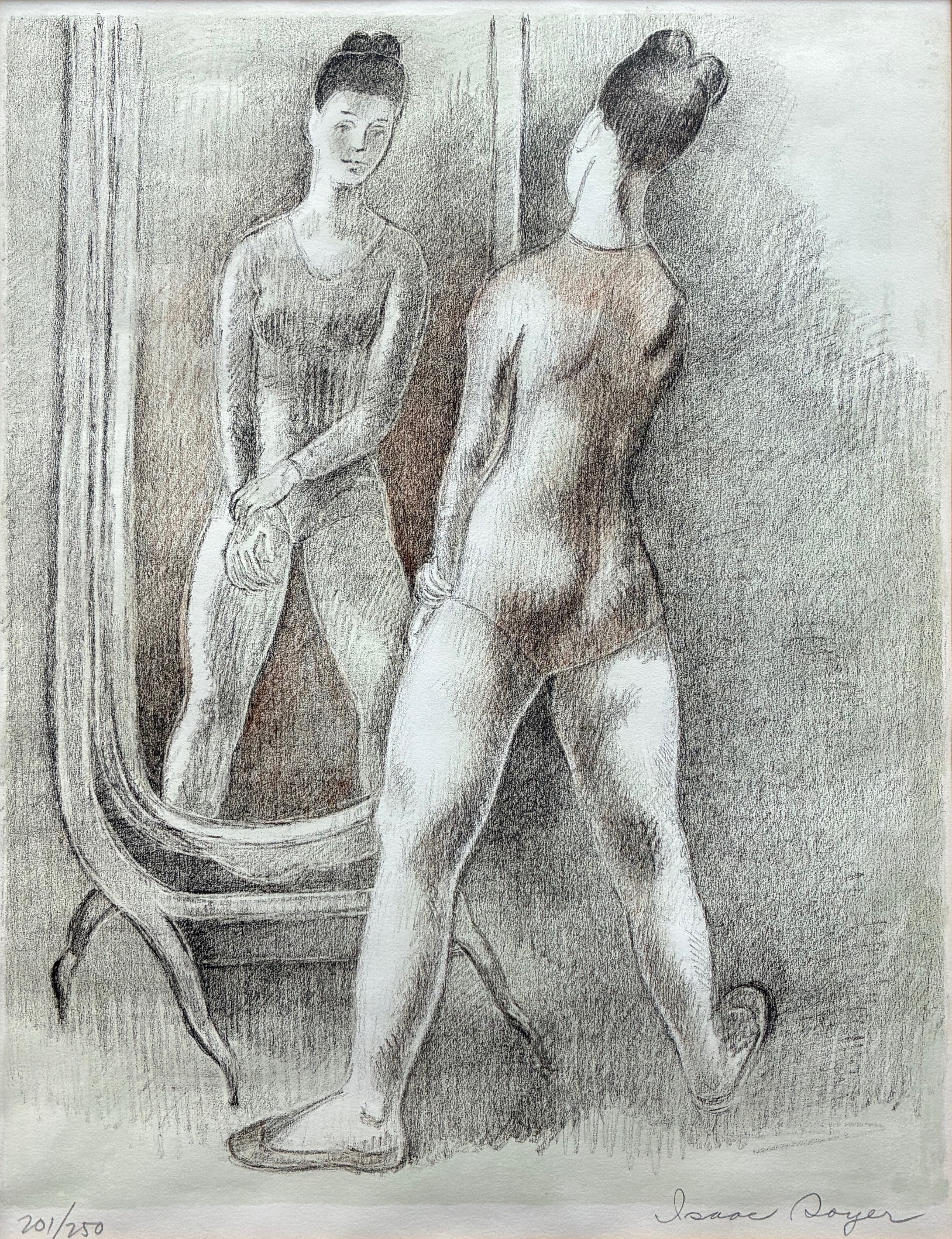 Dancer in the Mirror by Isaac Soyer