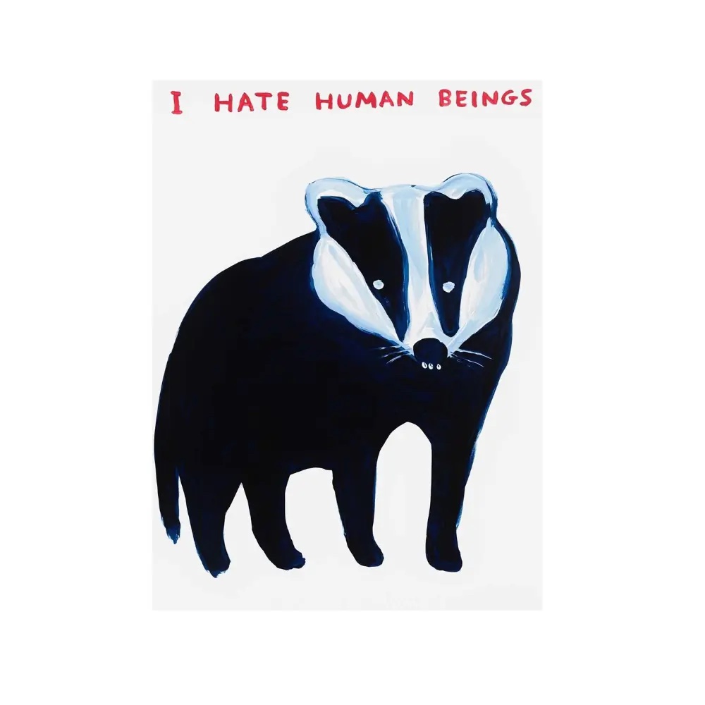 David Shrigley, I Hate Human Beings by David Shrigley