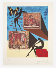 Dressed in the Nude in the Surrealist Fashion by Salvador Dalí at Puccio Fine Art