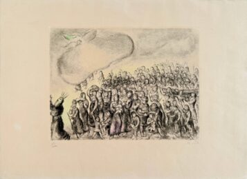 Exodus From Egypt by Marc Chagall at Epicentrum Art Gallery